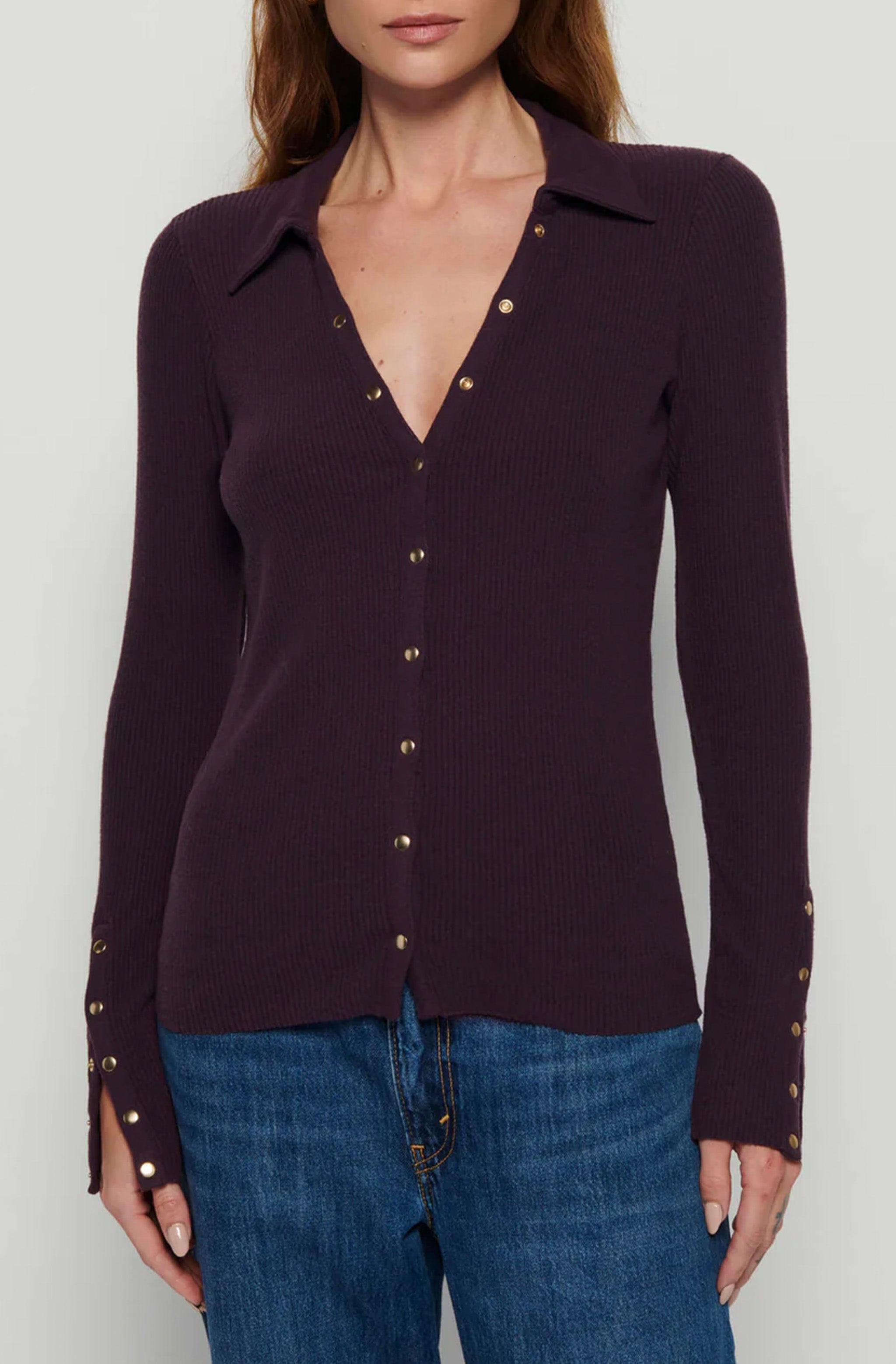 Skylar Snapped Up Sweater