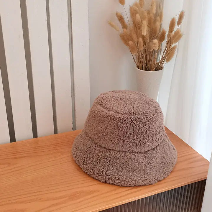 Teddy Sherpa Bucket Hat