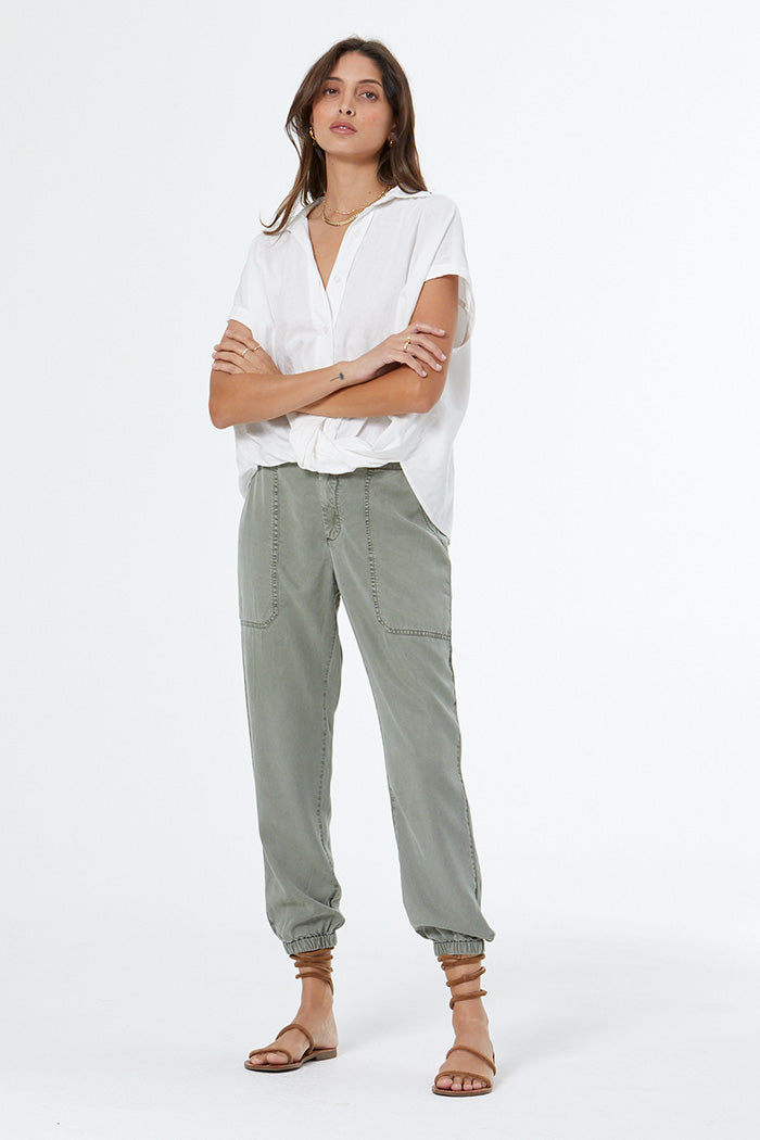 Trooper Tencel Twill Jogger