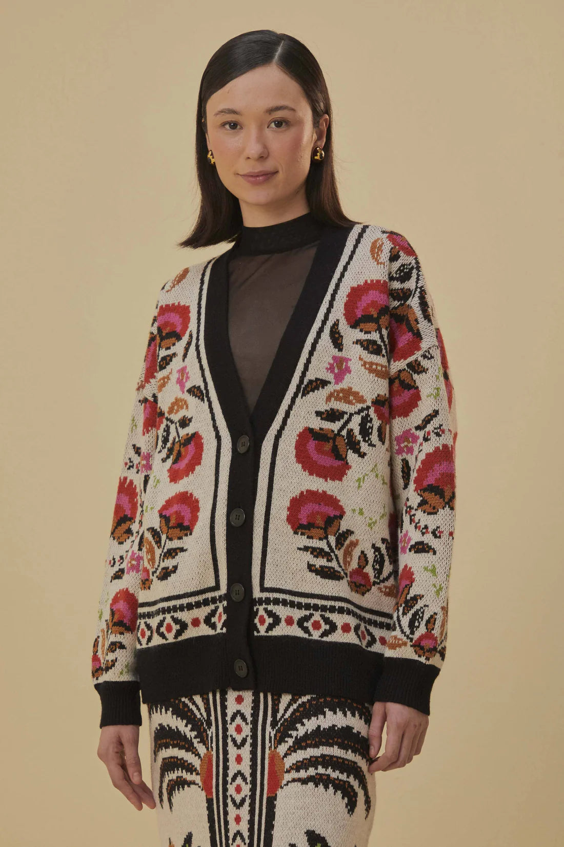 Palms Paradise Kit Cardigan