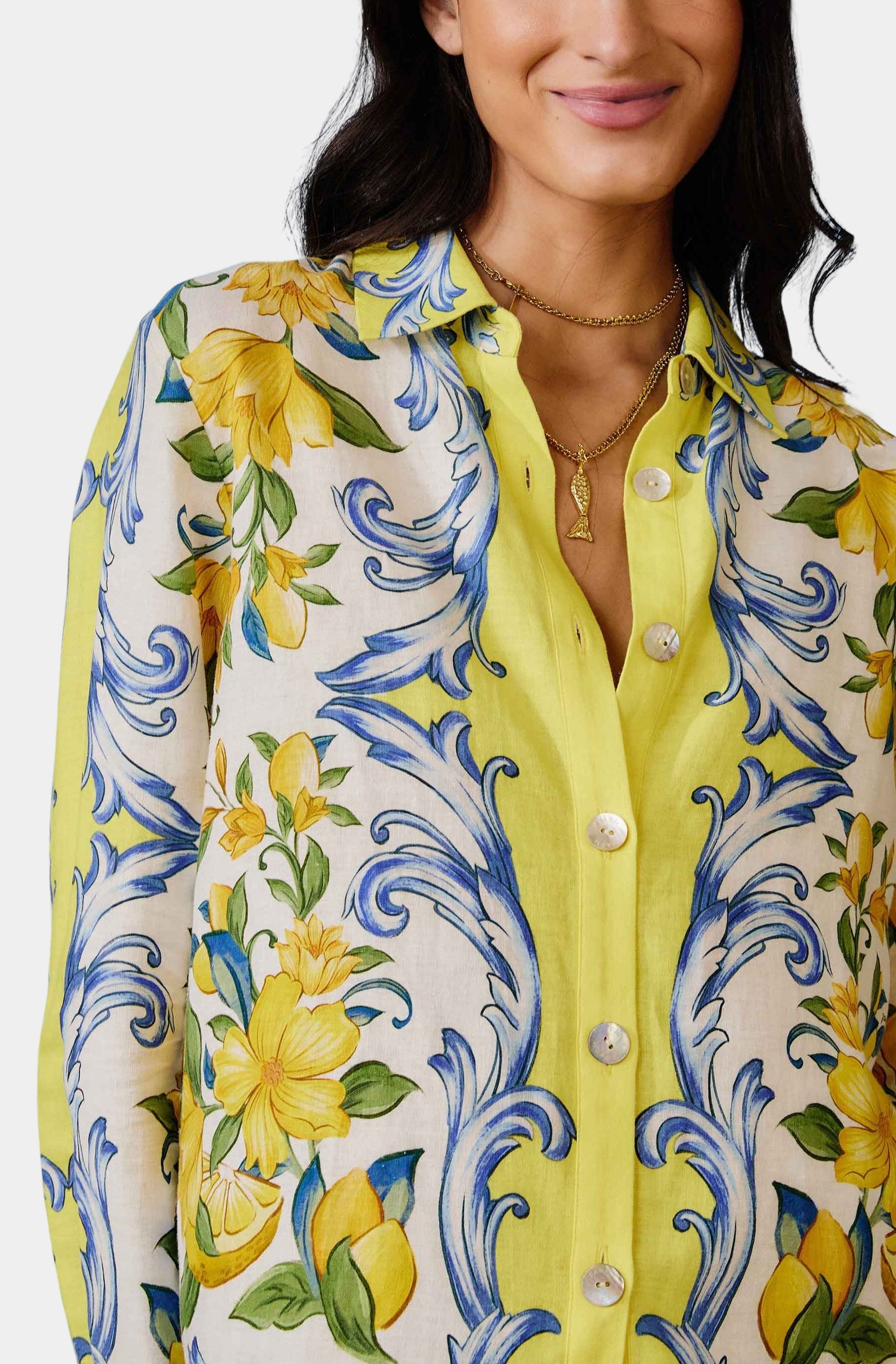 Sicily Scarf Shirt