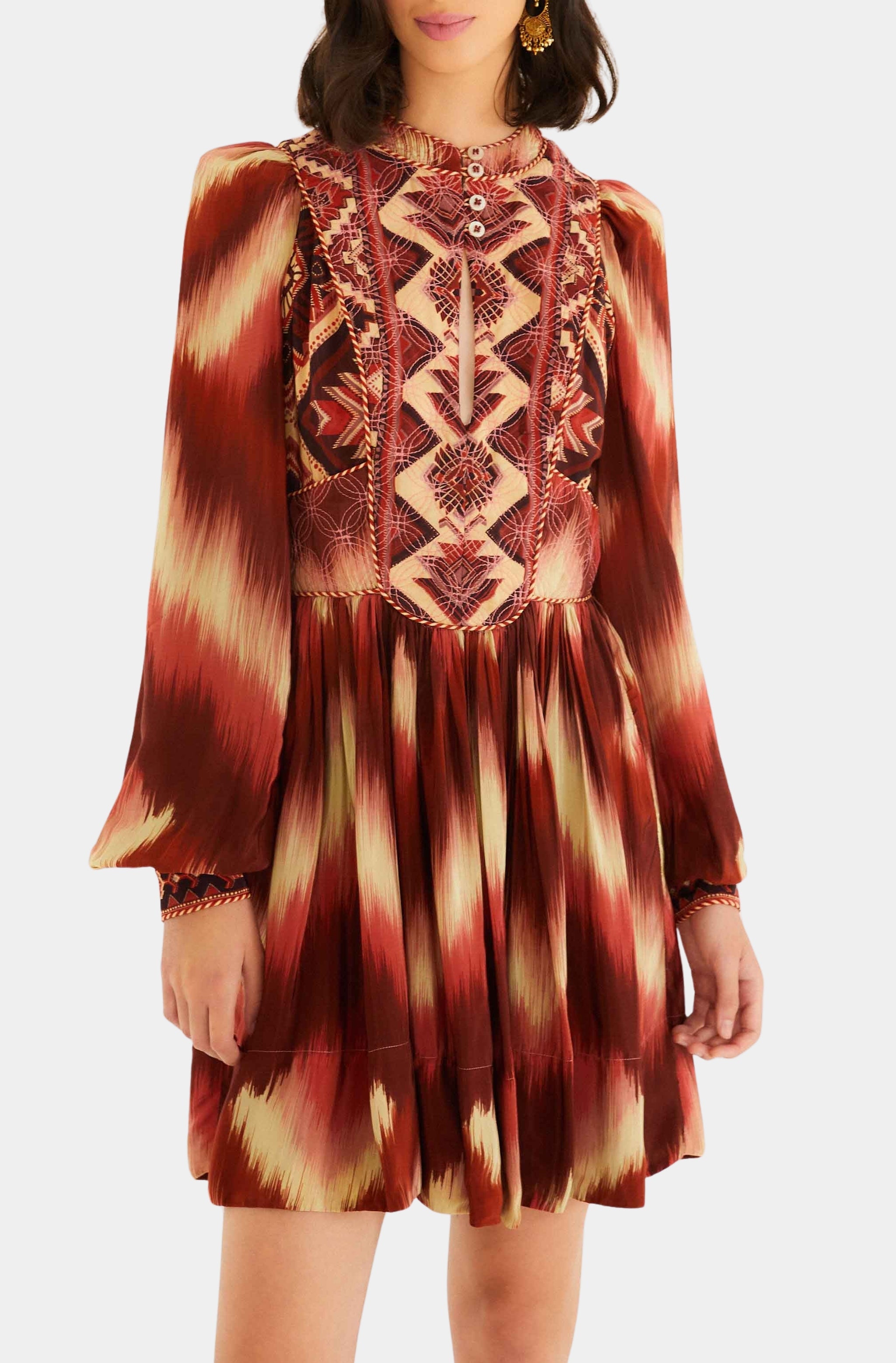Amanda Matelasse Dress