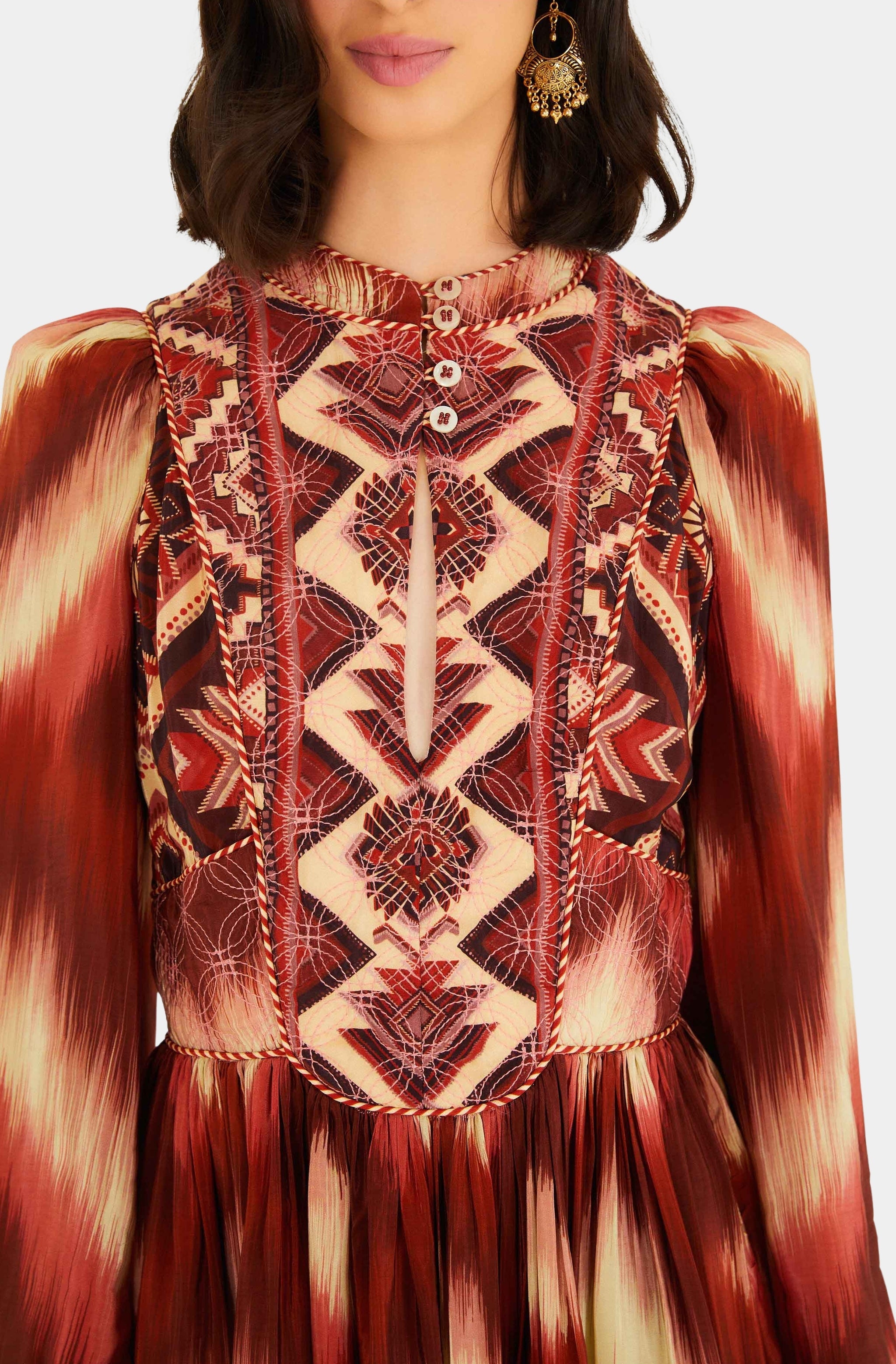 Amanda Matelasse Dress