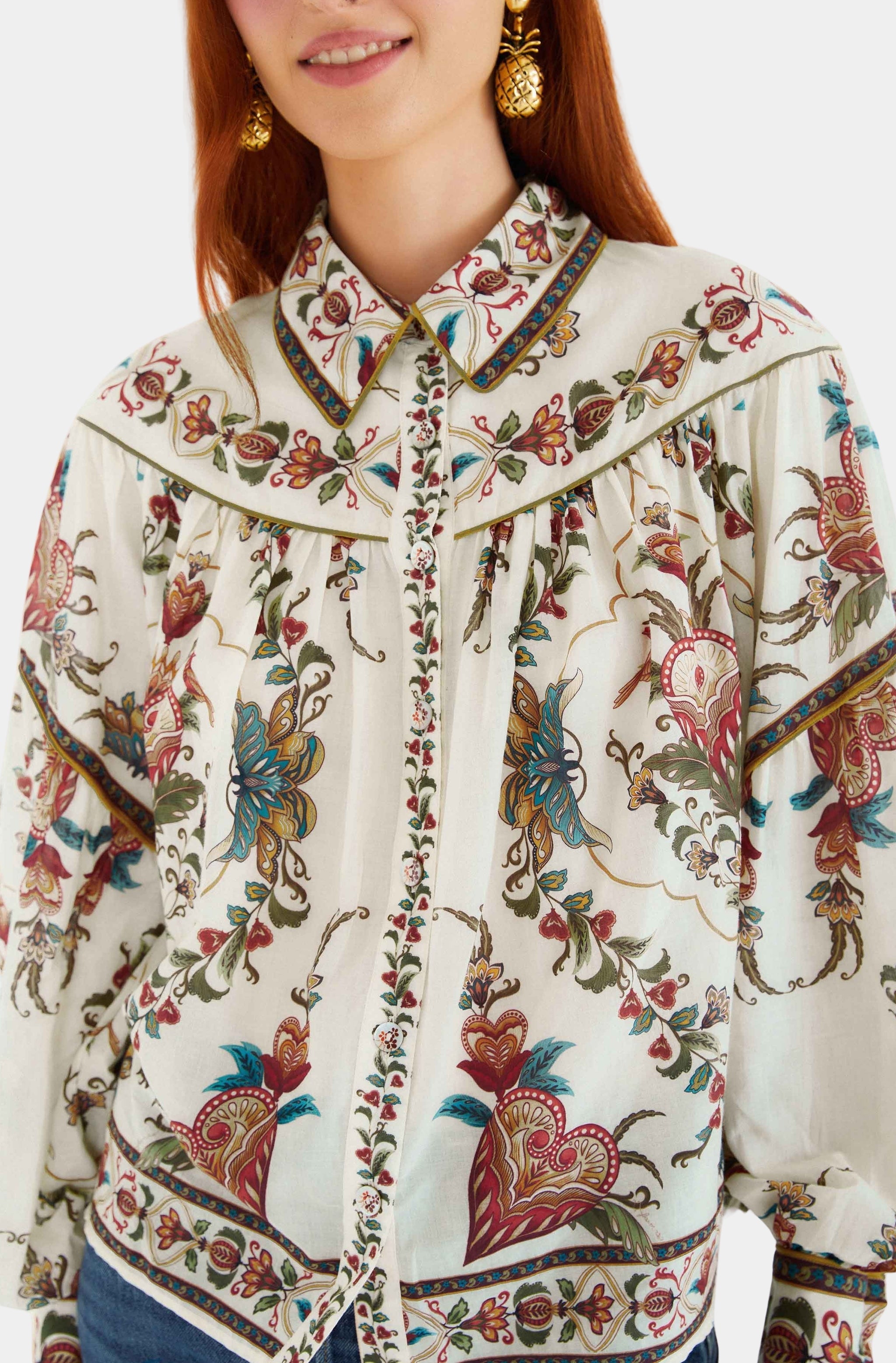 Majestic Hearts Blouse