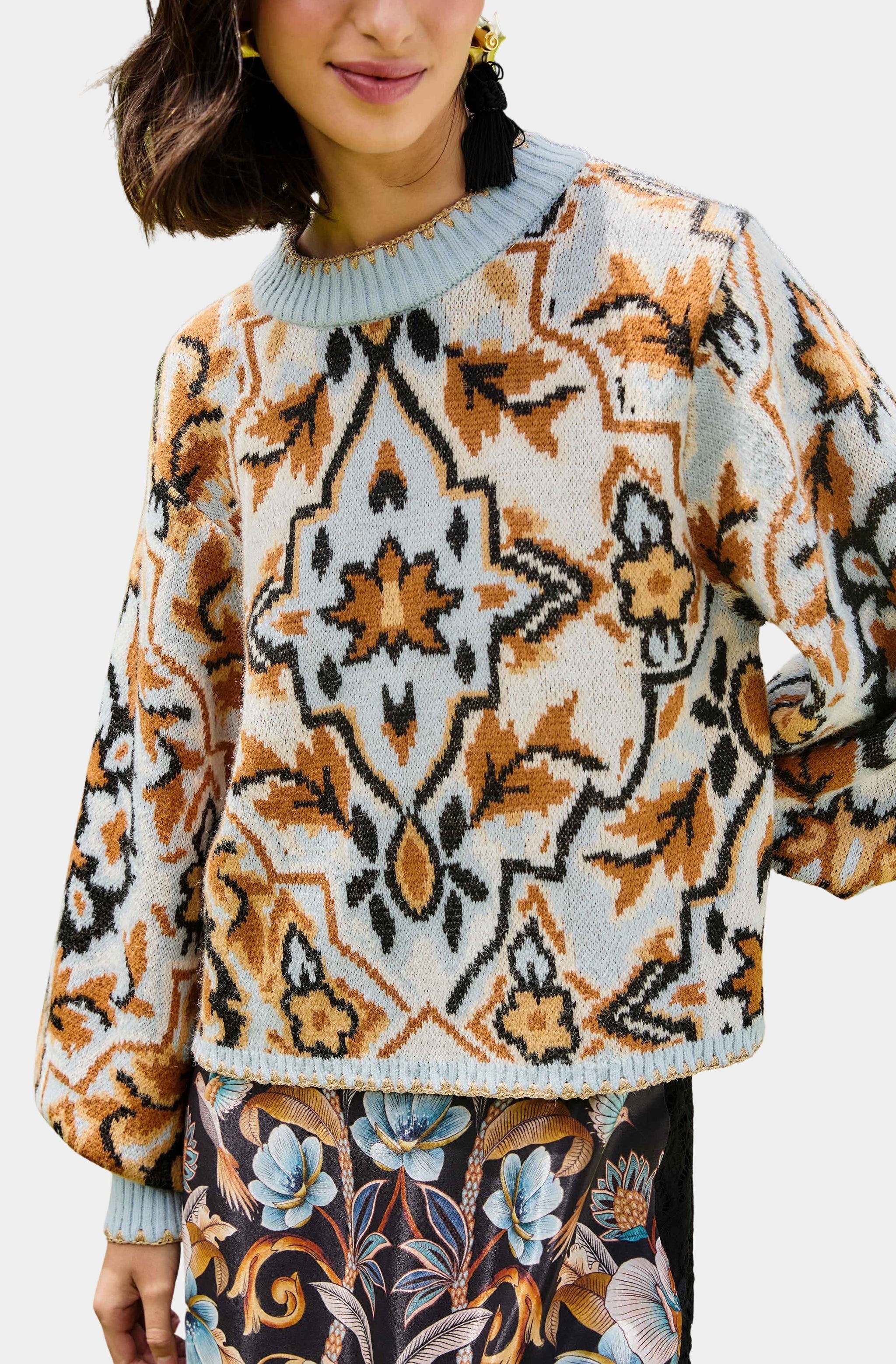 Winter Tapestry Sweater