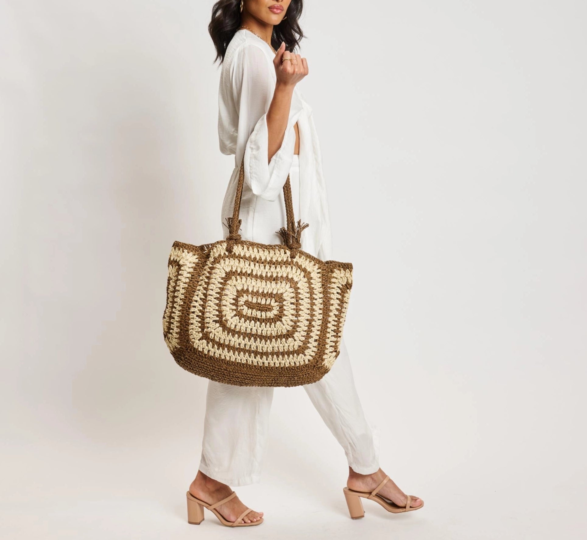 Isla Straw Tote