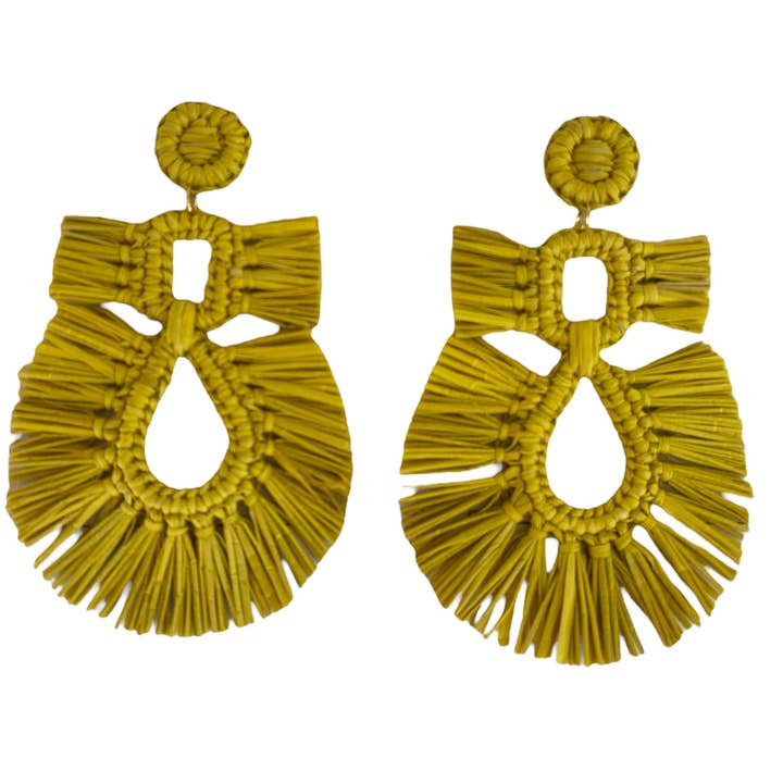 Fringe Statement Earrings