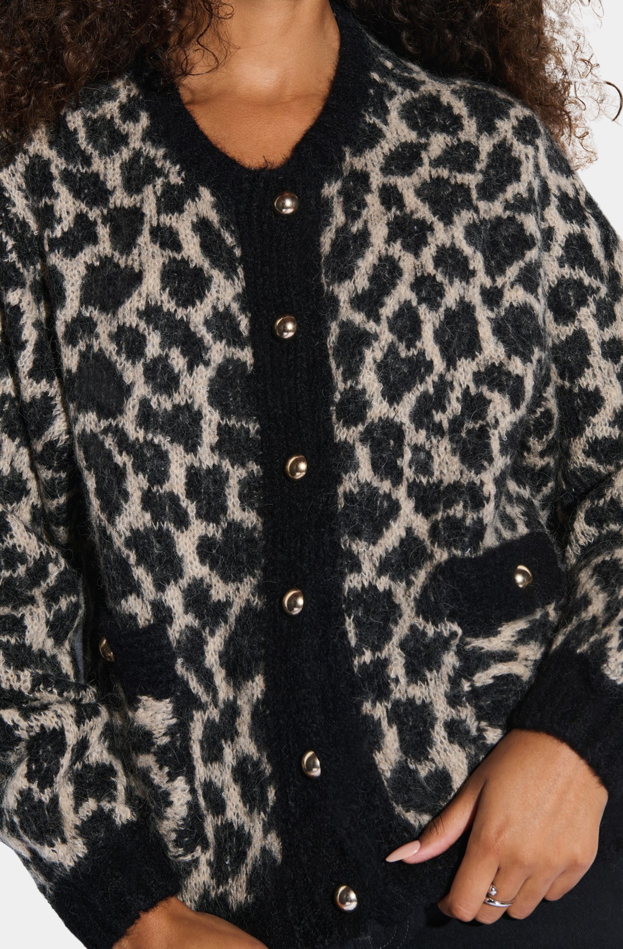 Tessa Jacquard Cardigan
