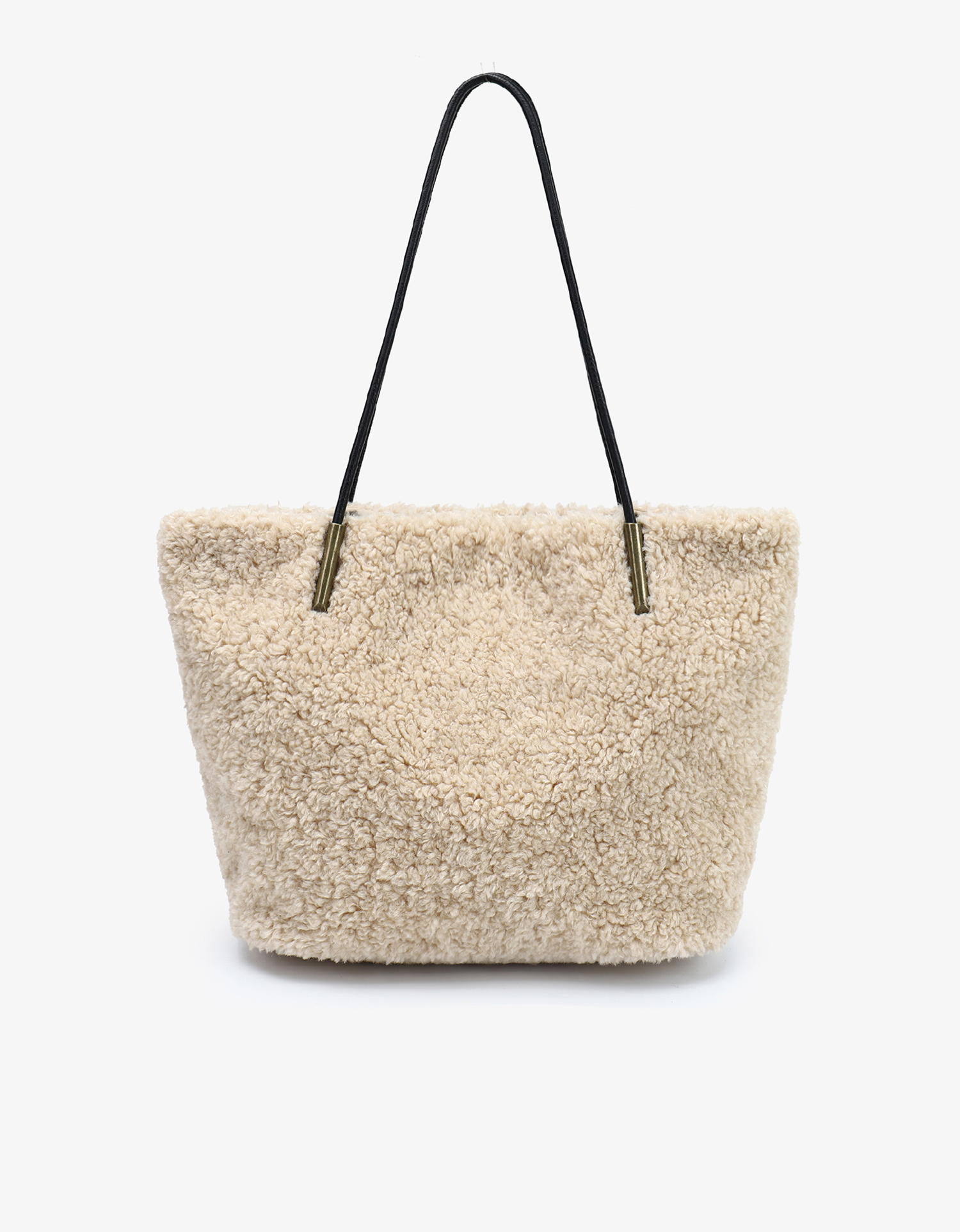 Akimbo East West Shearling Tote