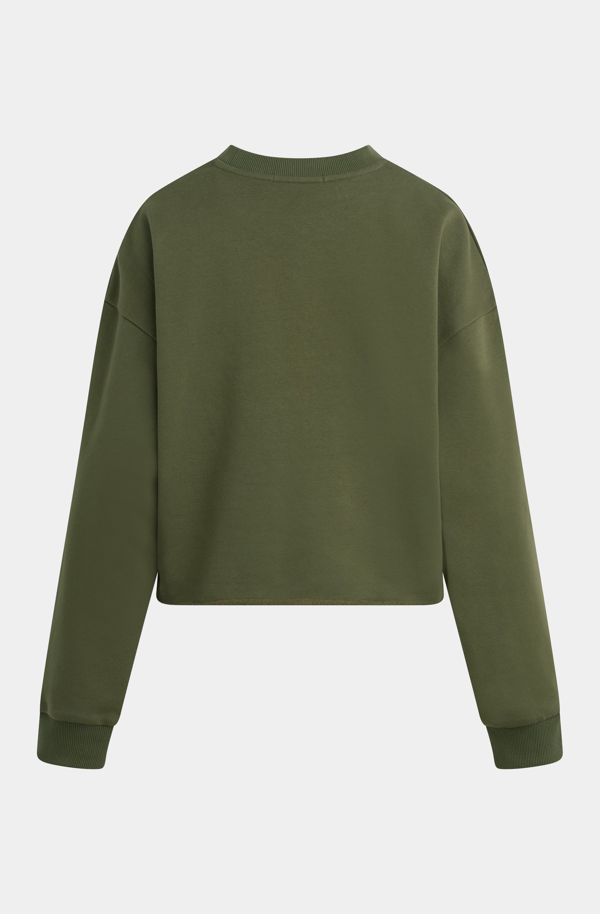 Cropped Collegiate Sweatshirt