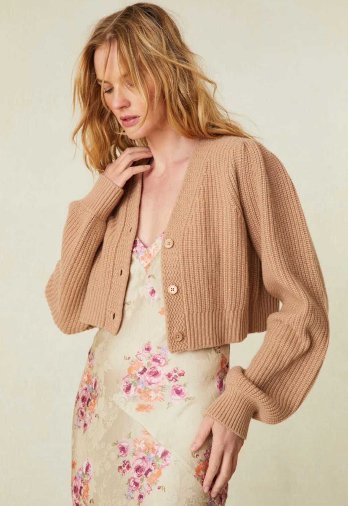 Avignon Cropped Cardigan