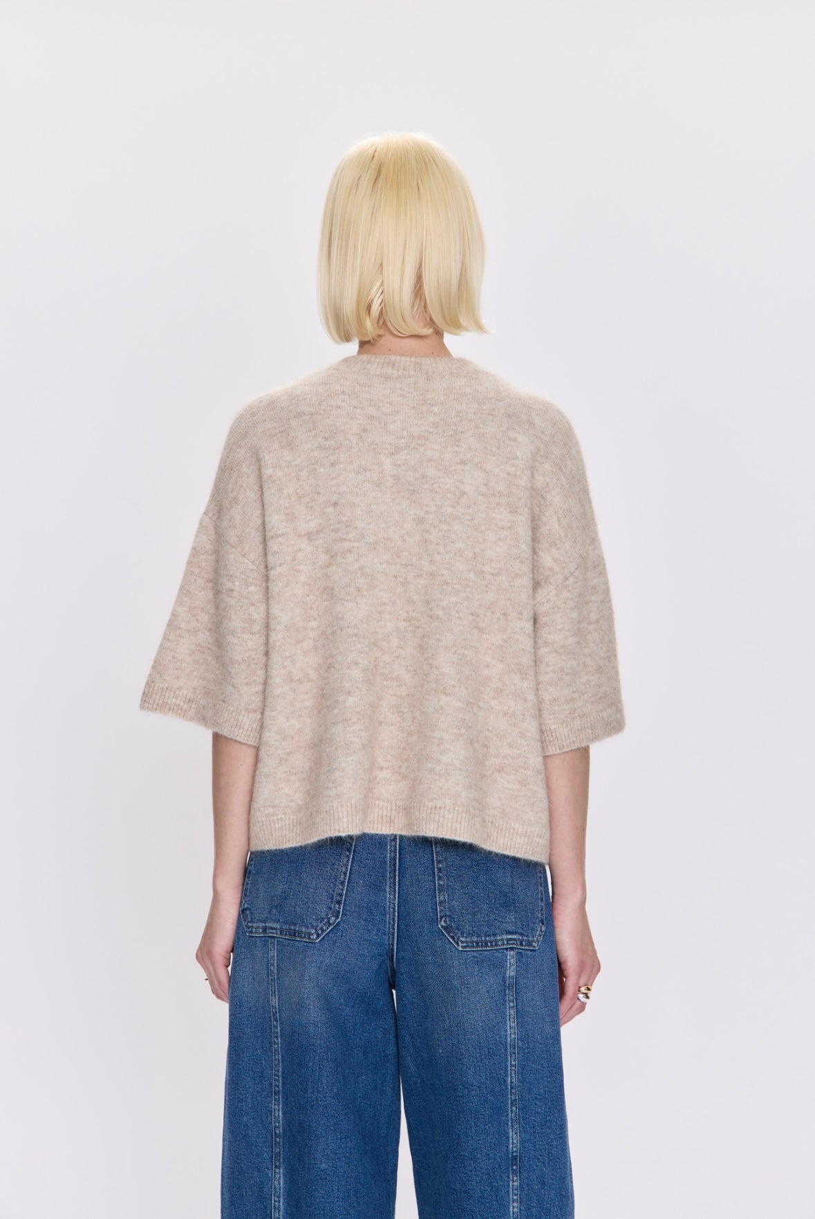 Shiloh Short Sleeve Crewneck Sweater