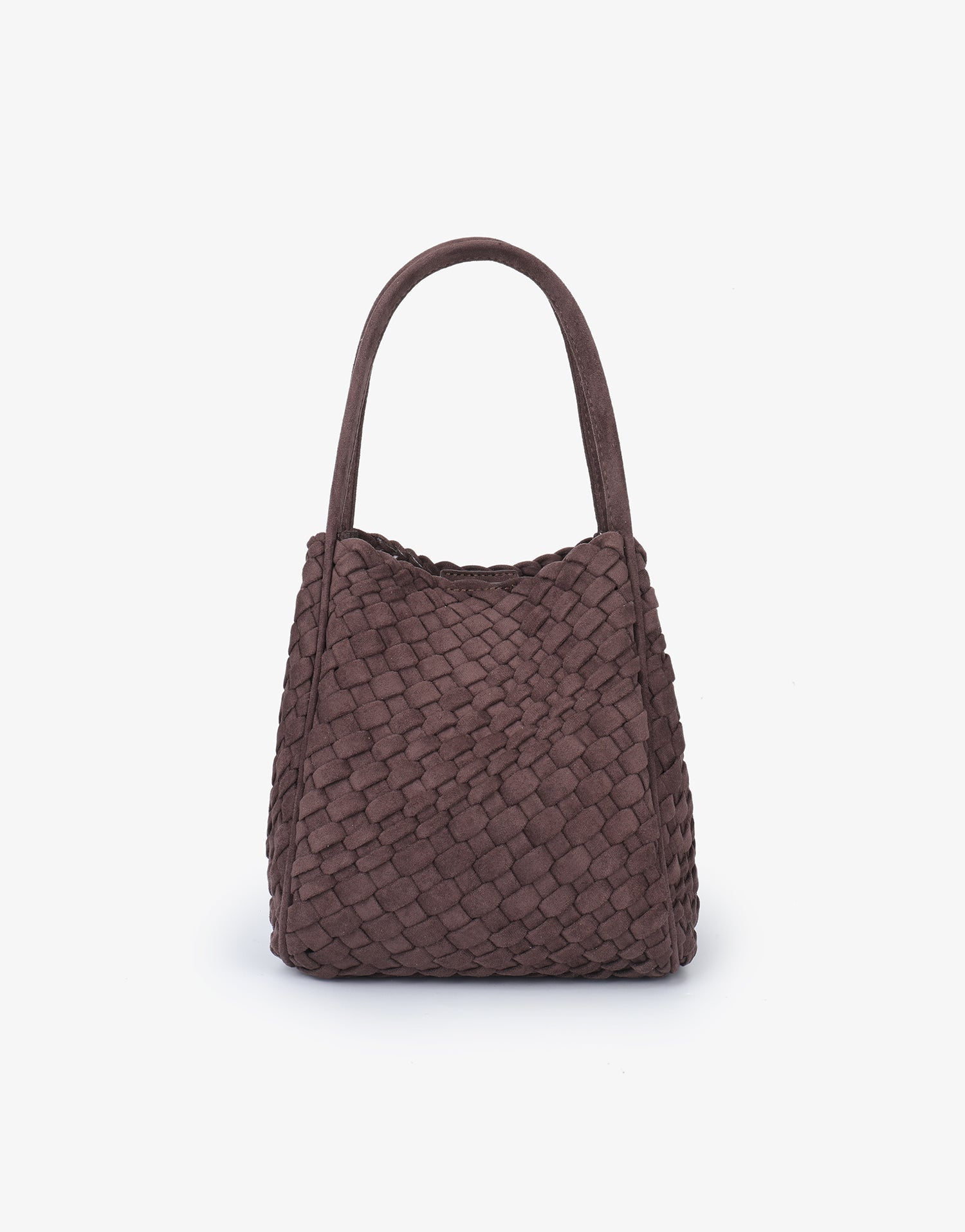 Hollace Mini Tote Woven Faux Suede