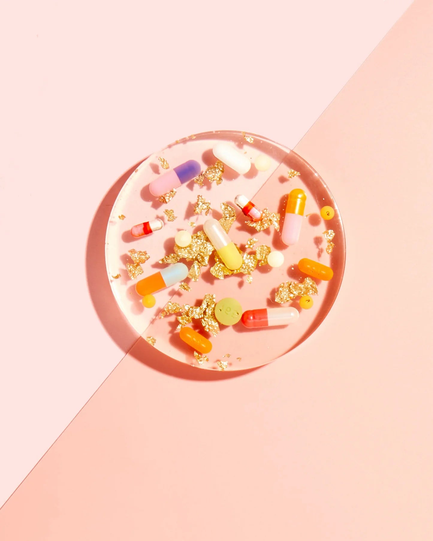 Pills + Gold Coaster
