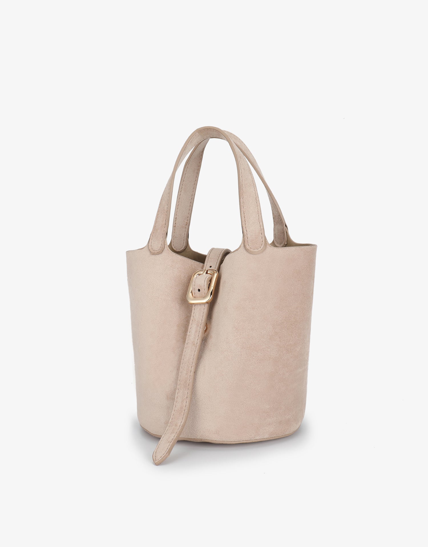 Joya Faux Suede Bucket Mini