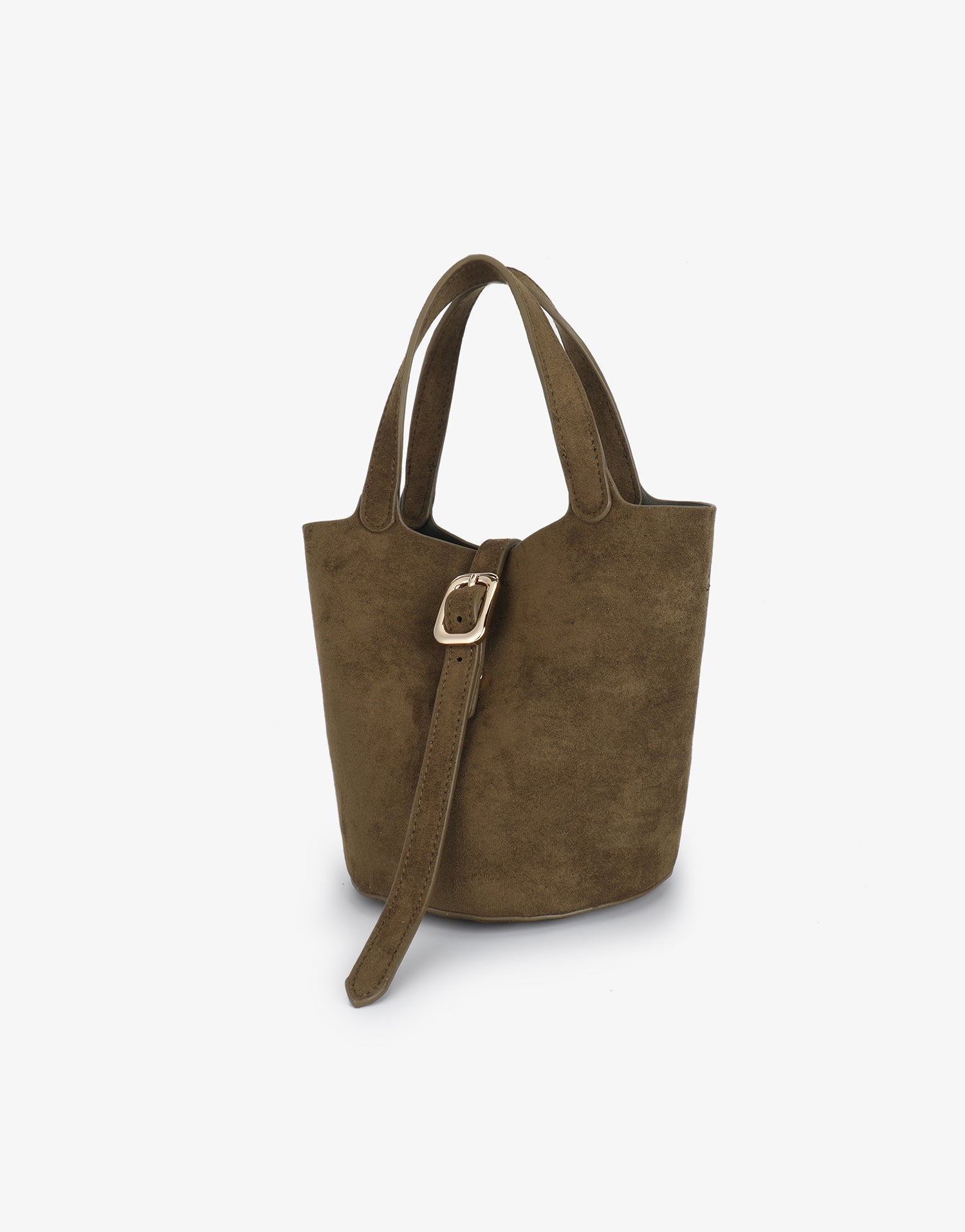Joya Faux Suede Bucket Mini