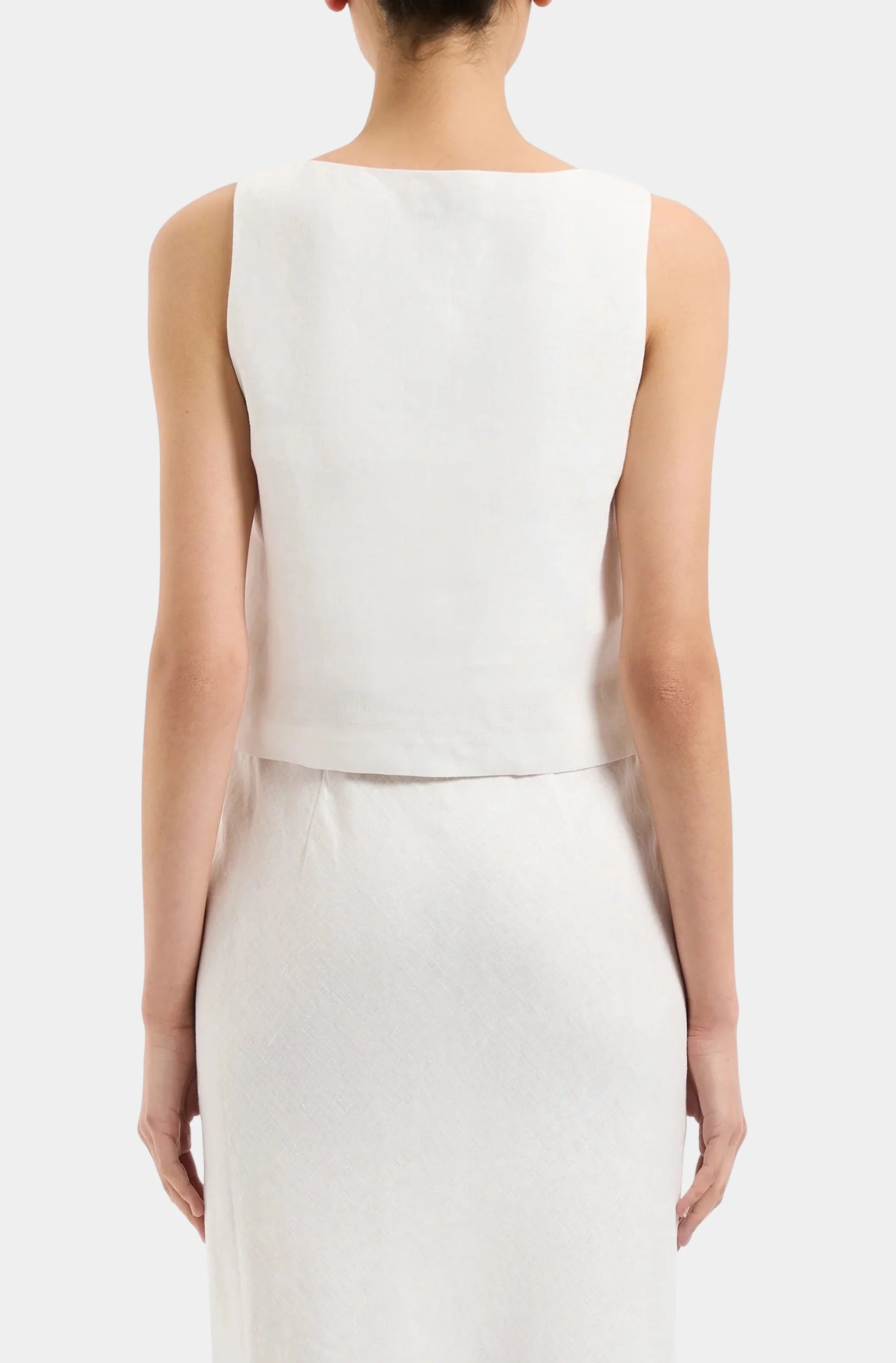 Thilda Linen Top
