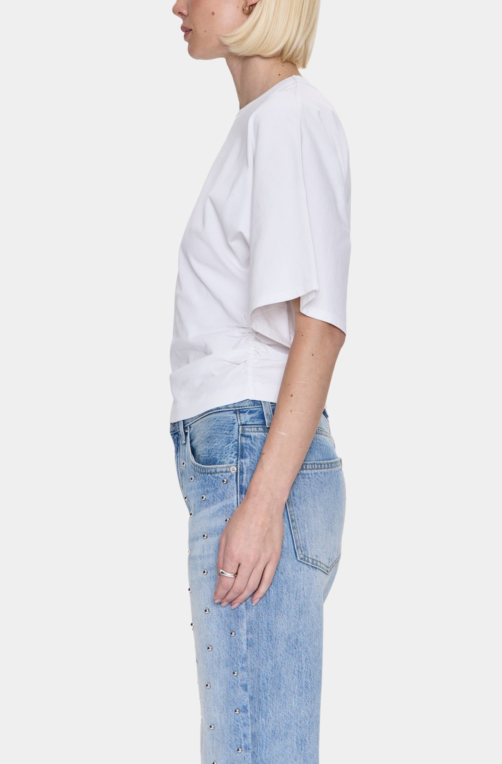 Veronica Kimono Sleeve Fitted Tee