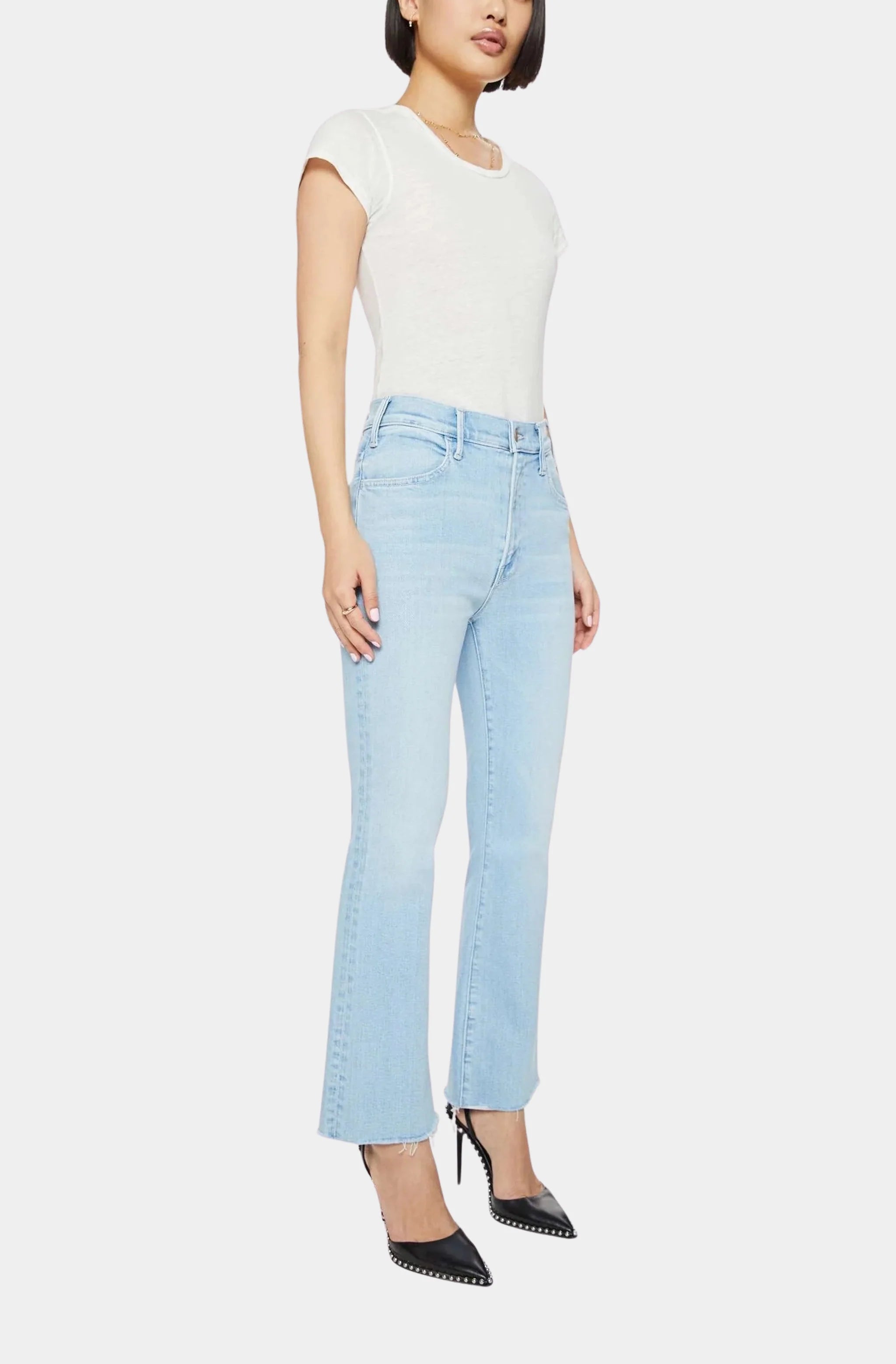 Lil Hustler Ankle Fray Pants