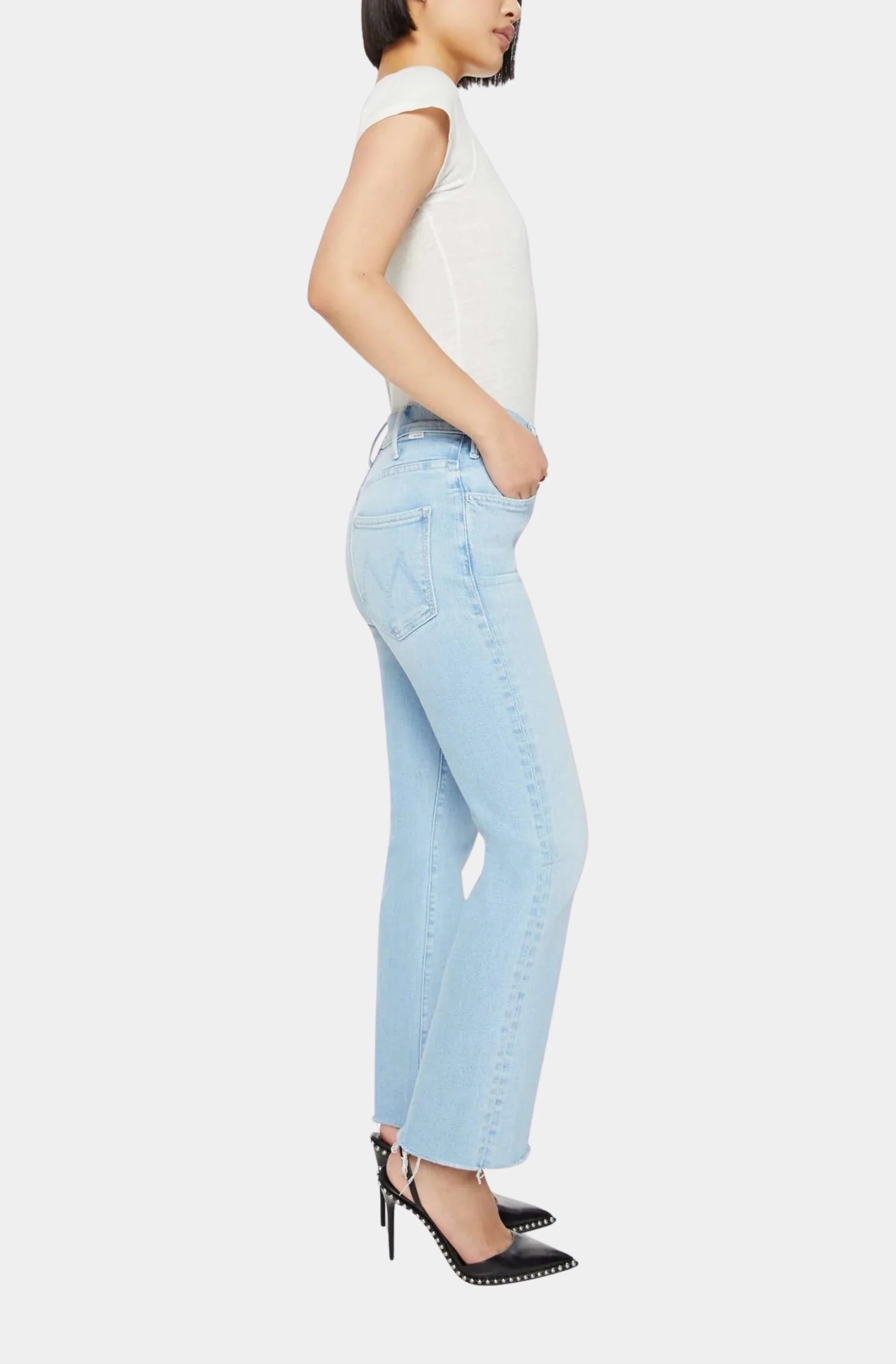 Lil Hustler Ankle Fray Pants