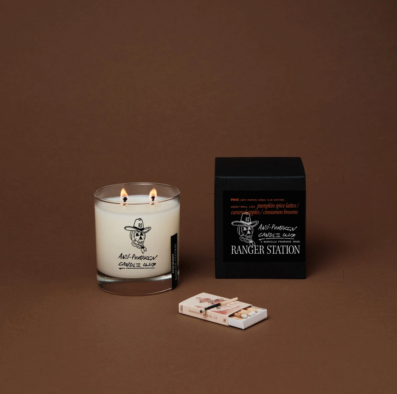 Anti Pumkin Club Candle