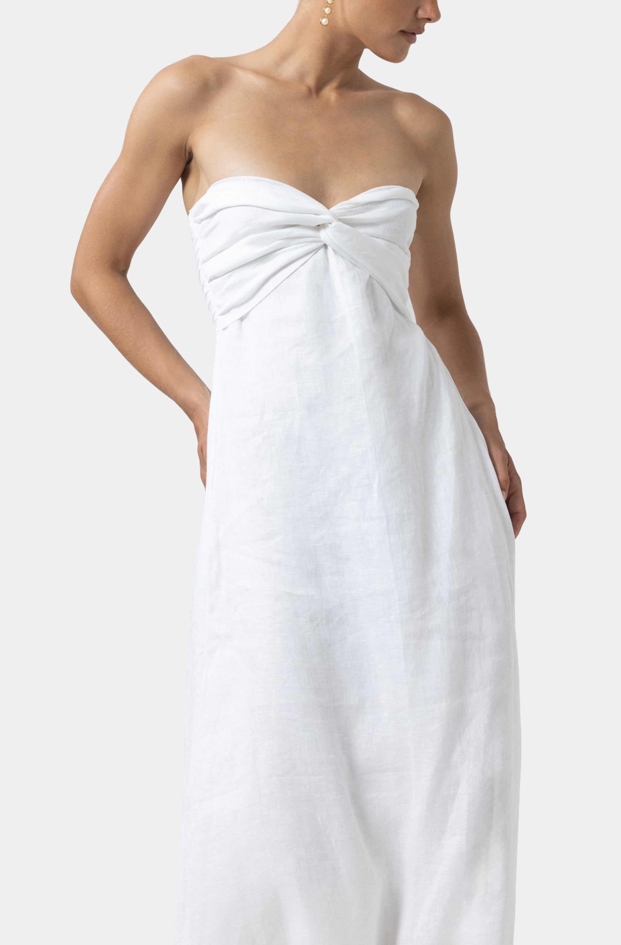 Melody Linen Maxi Dress