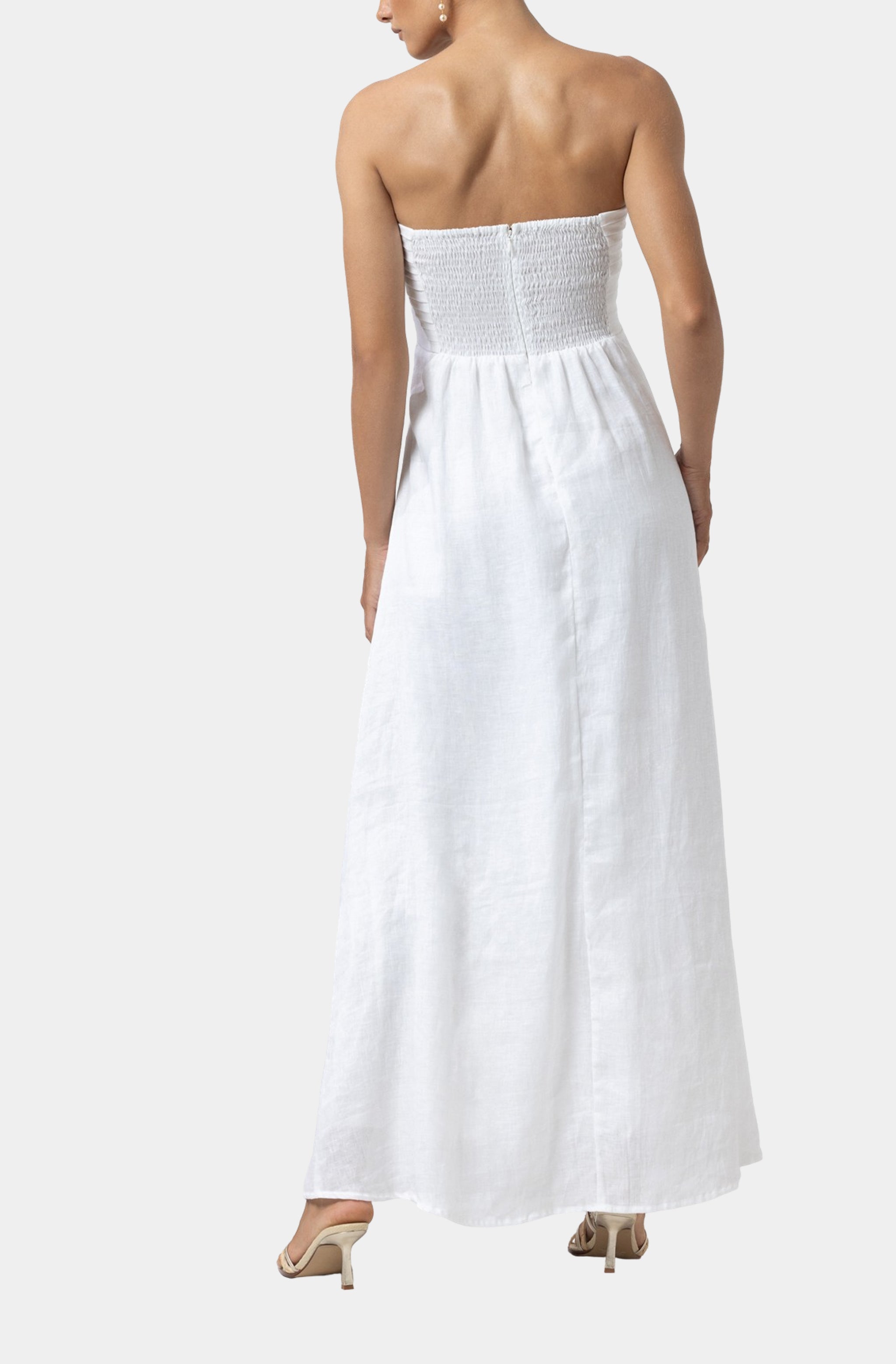 Melody Linen Maxi Dress