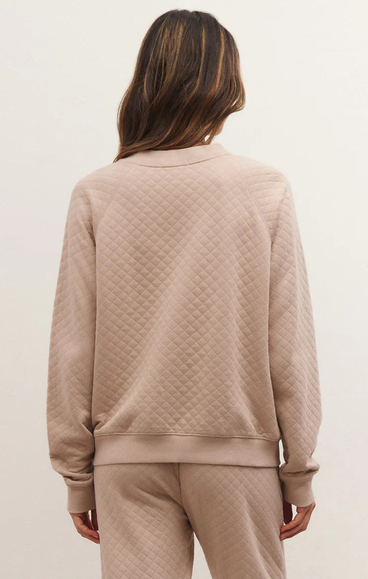 Volt Quilted Sweatshirt