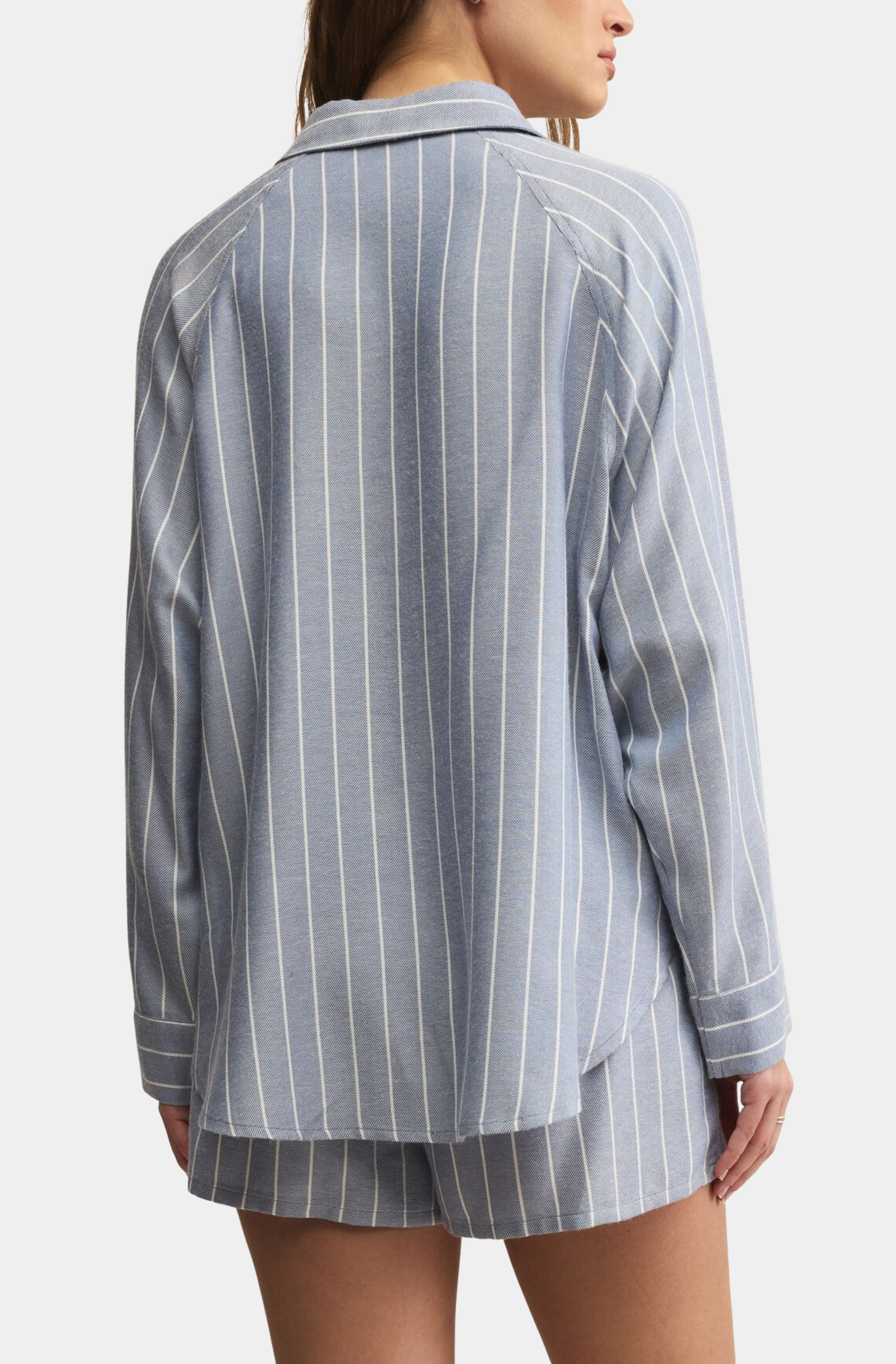 River Stripe Button Up