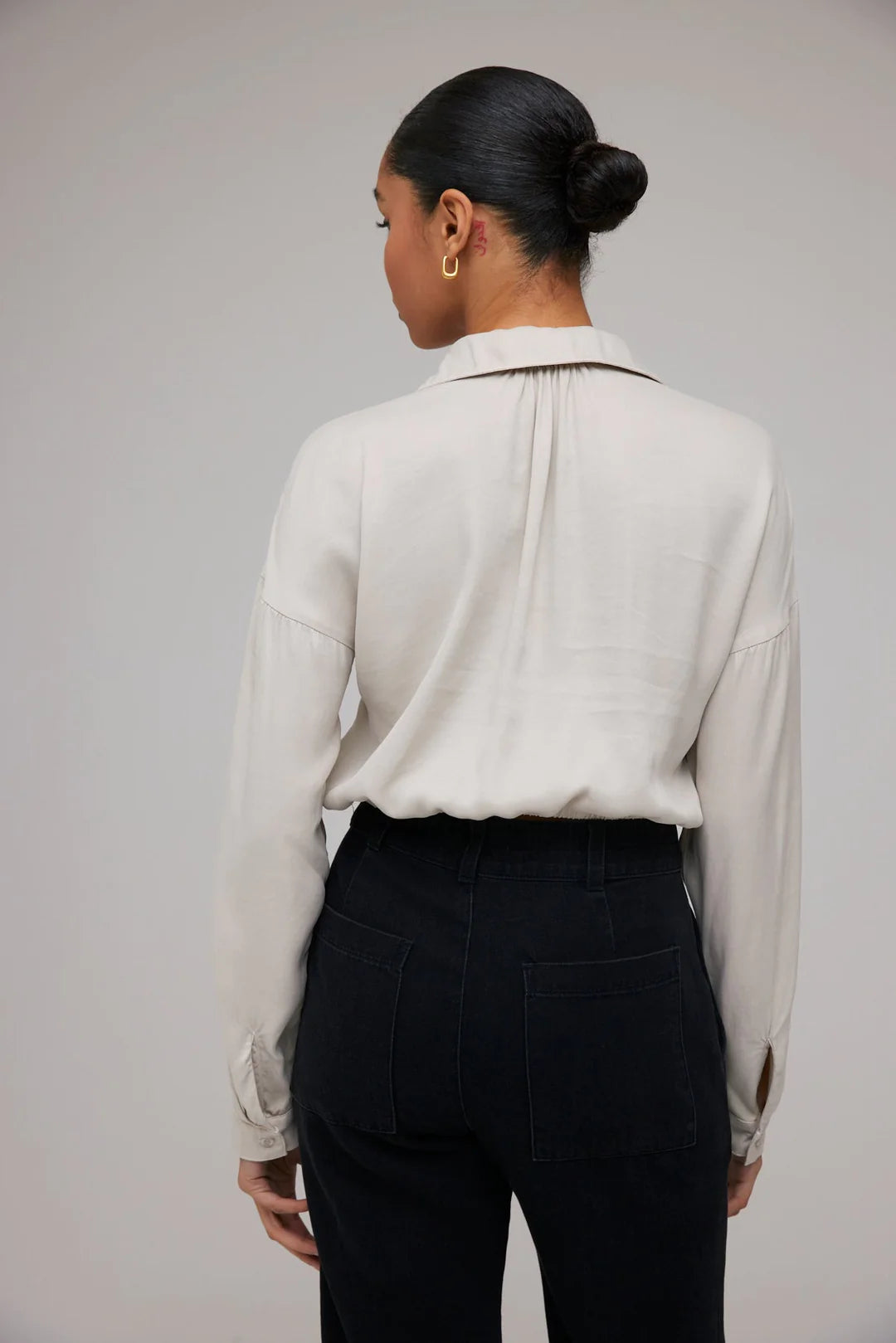 Collar V-Neck Pullover