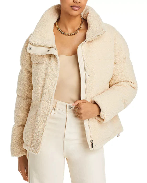Faux Shearling Coat
