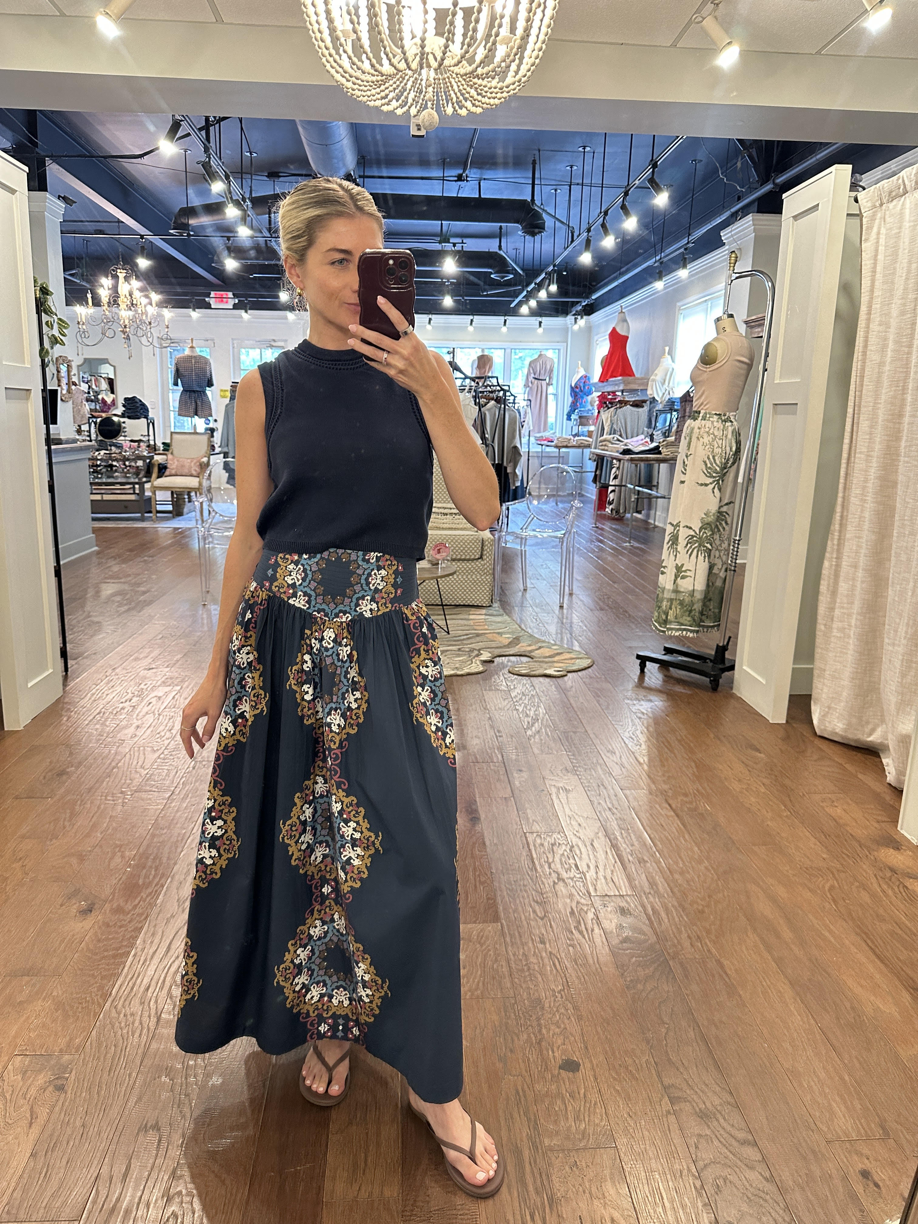 Esmeralda Ankle Skirt