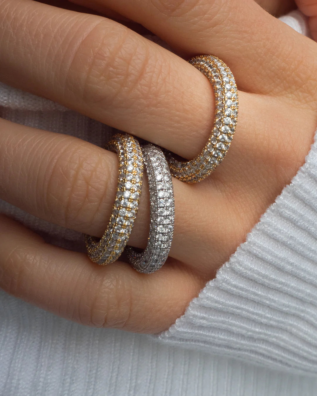 Pave Amalfi Ring