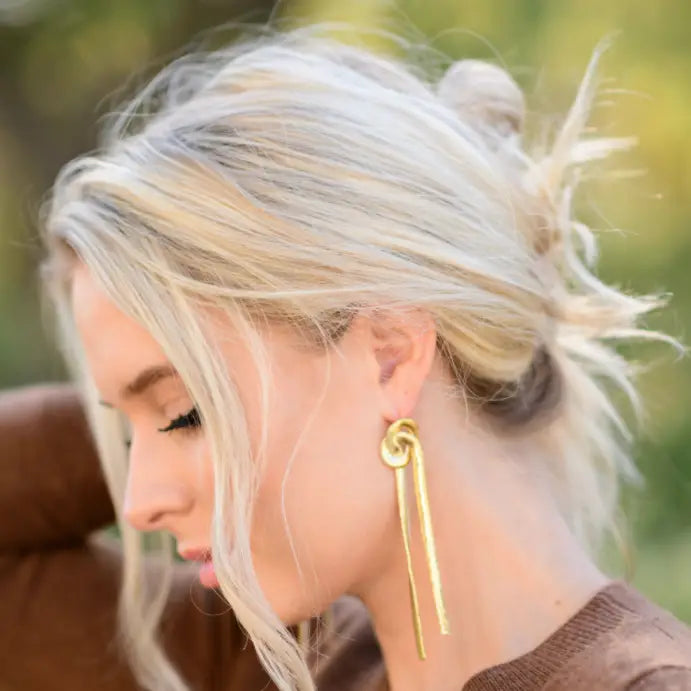 Gold Knot Drops