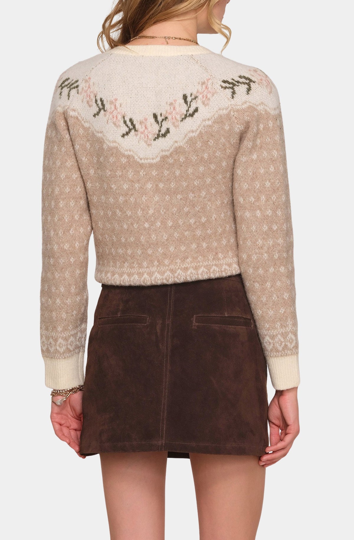 Jina Suede Skirt