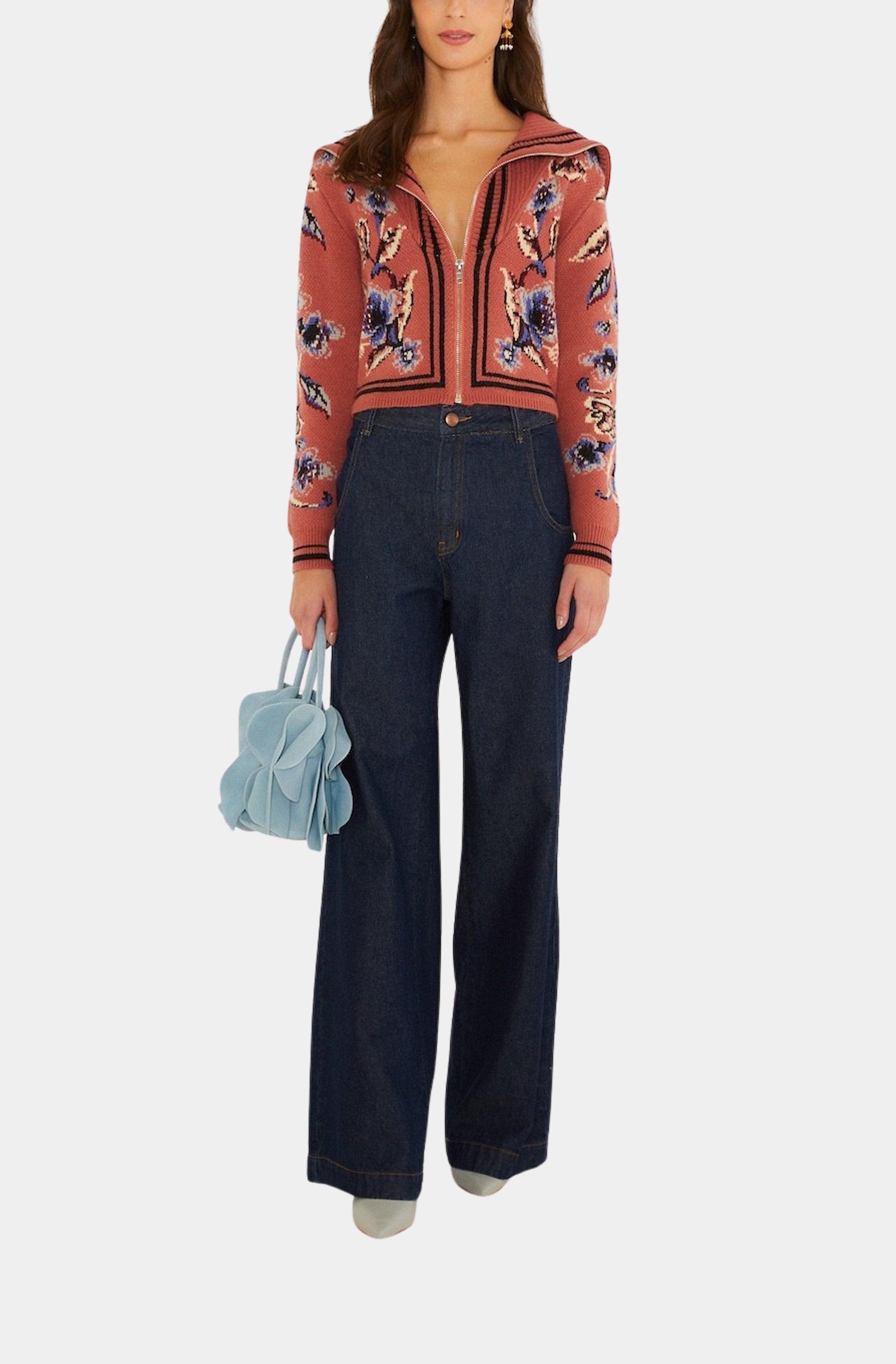 Floral Beauty Knit Cardigan