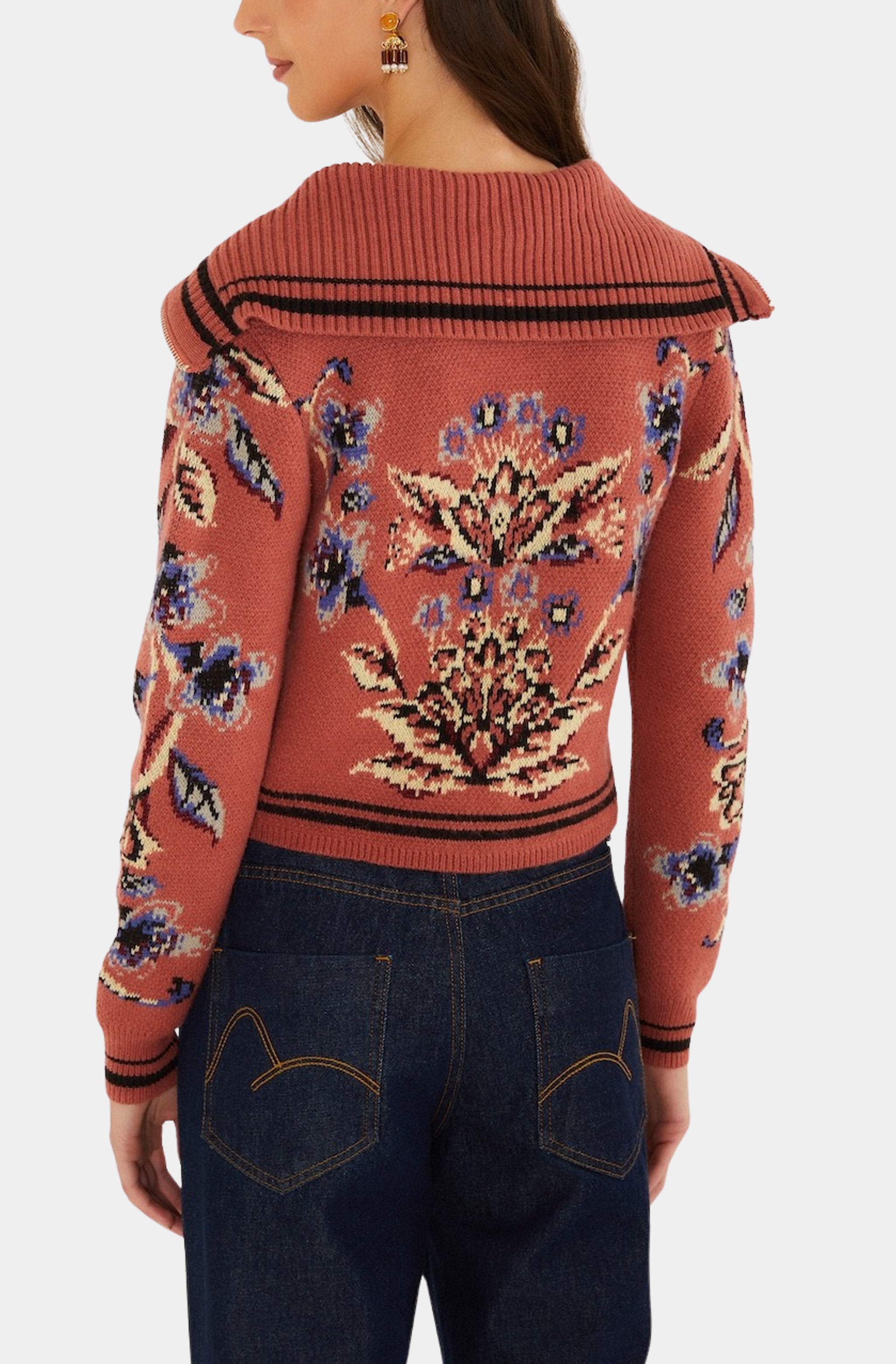 Floral Beauty Knit Cardigan