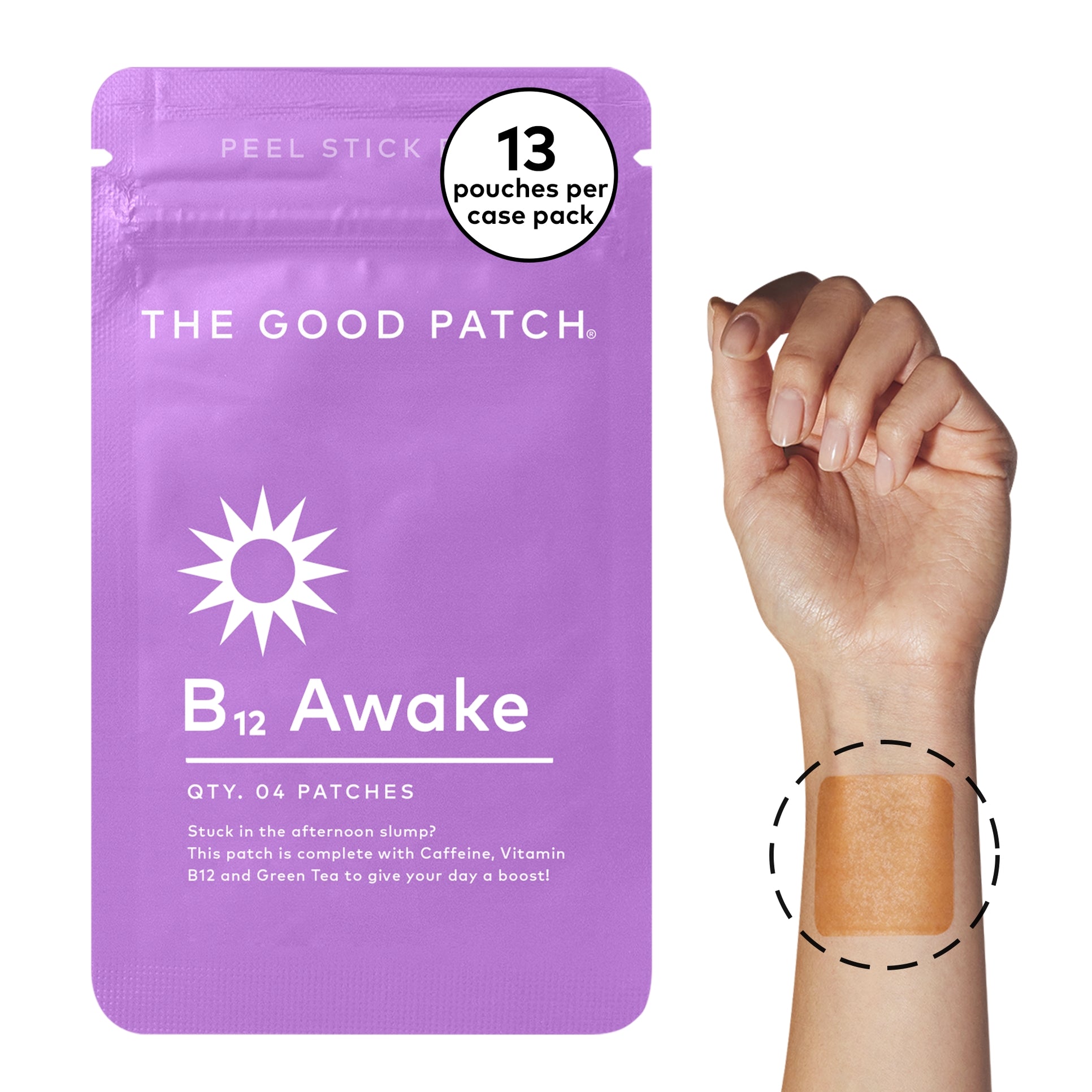 B12 Awake Wearable Wellness Patch