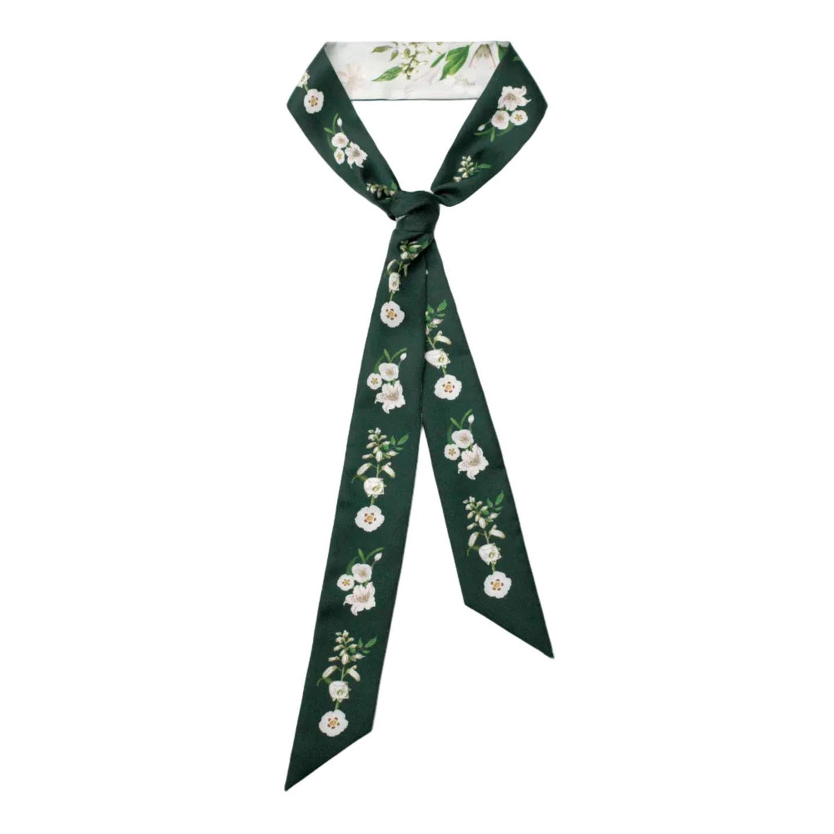 Silk Skinny Scarf