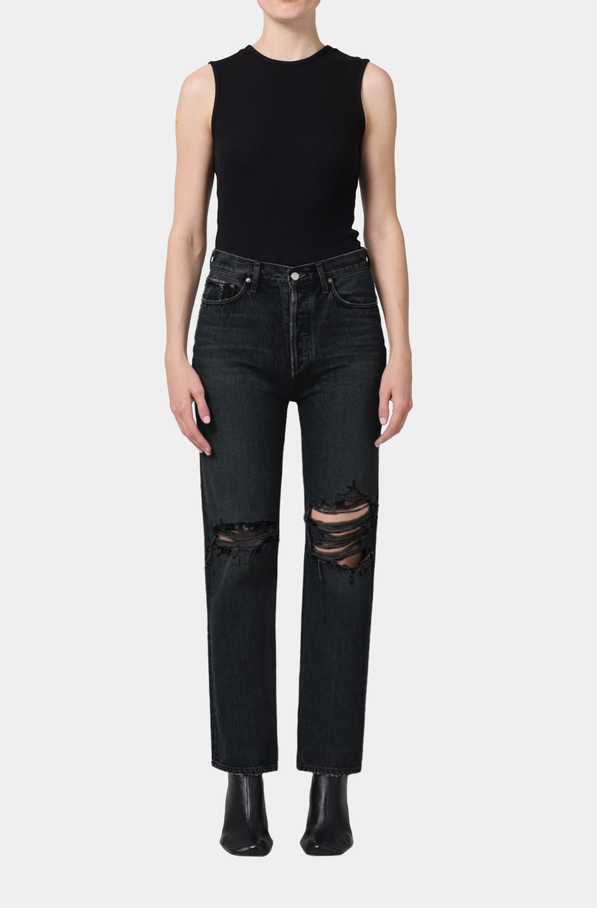 90's Pinch Waist Crop