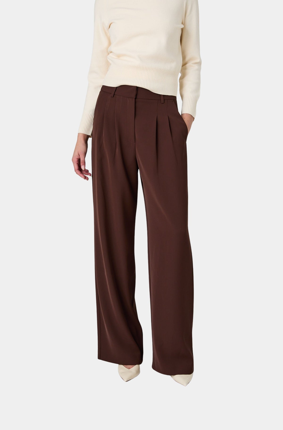 Harry Suiting High Waisted Wide Leg Trousers