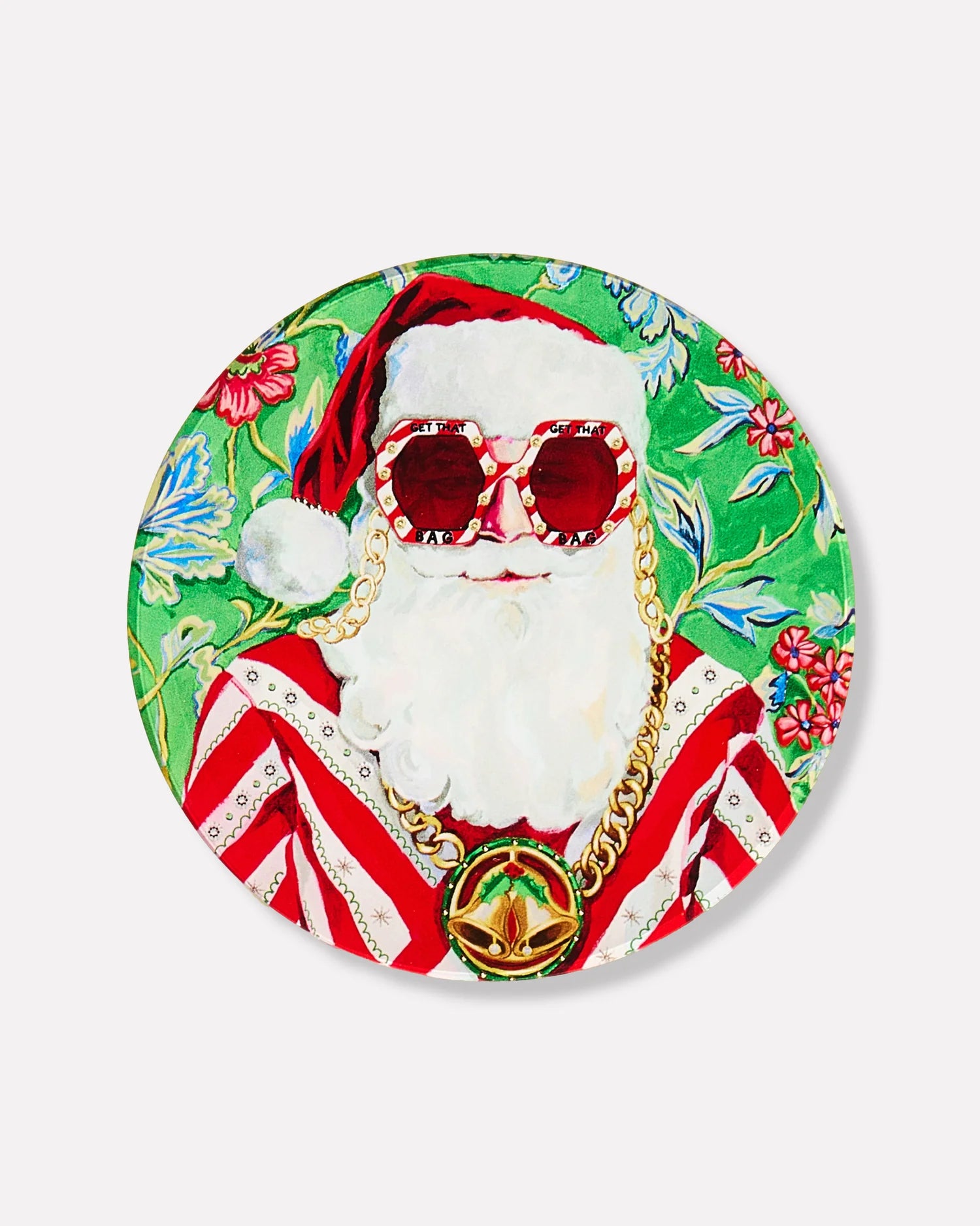 Swanky Santa Coaster Set