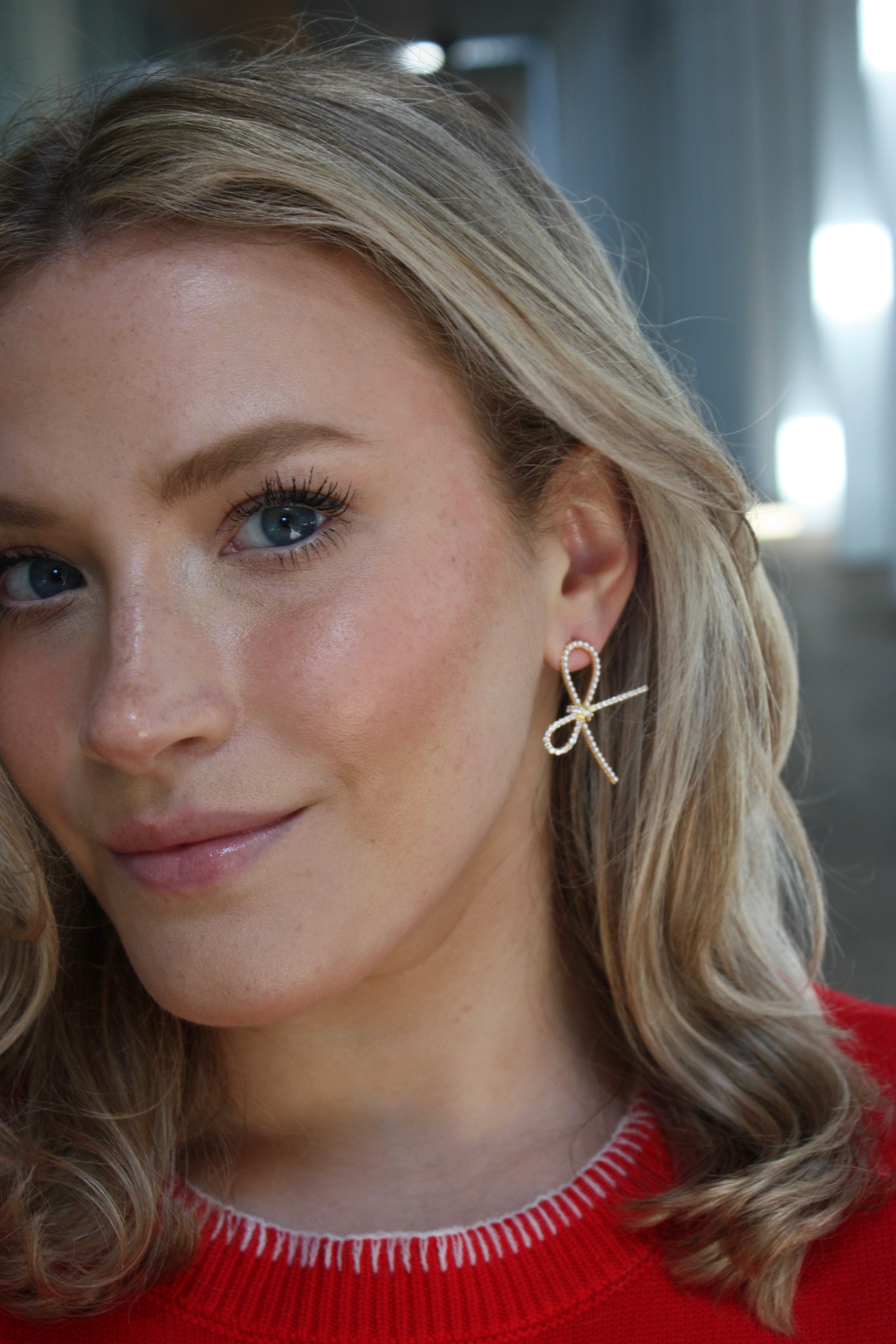Rowan Ribbon Studs