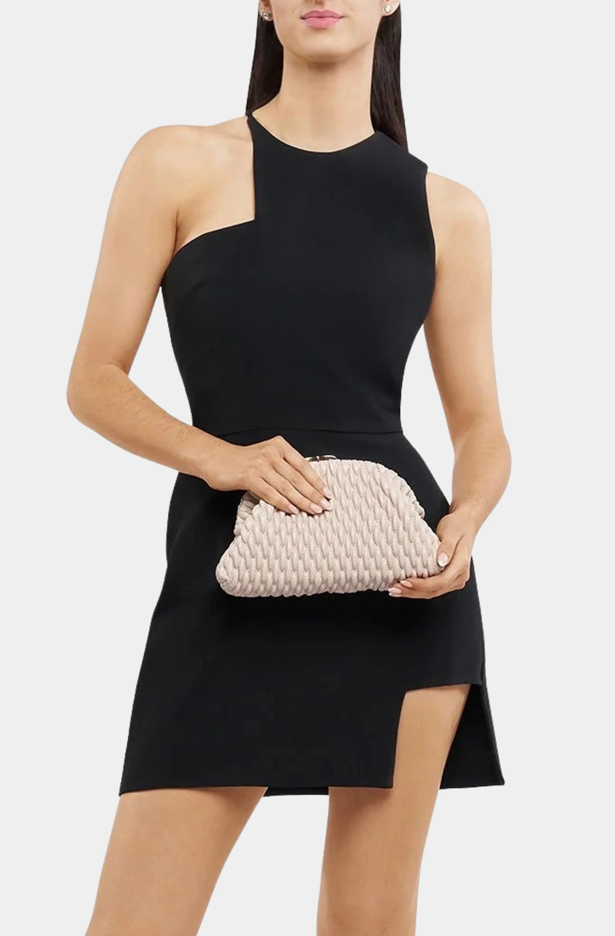 Paige Textured Clutch