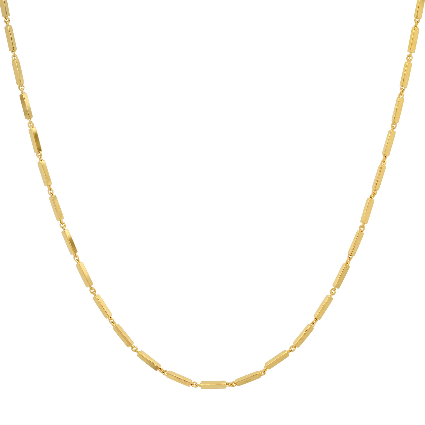 Gold Vermeil Bar Chain