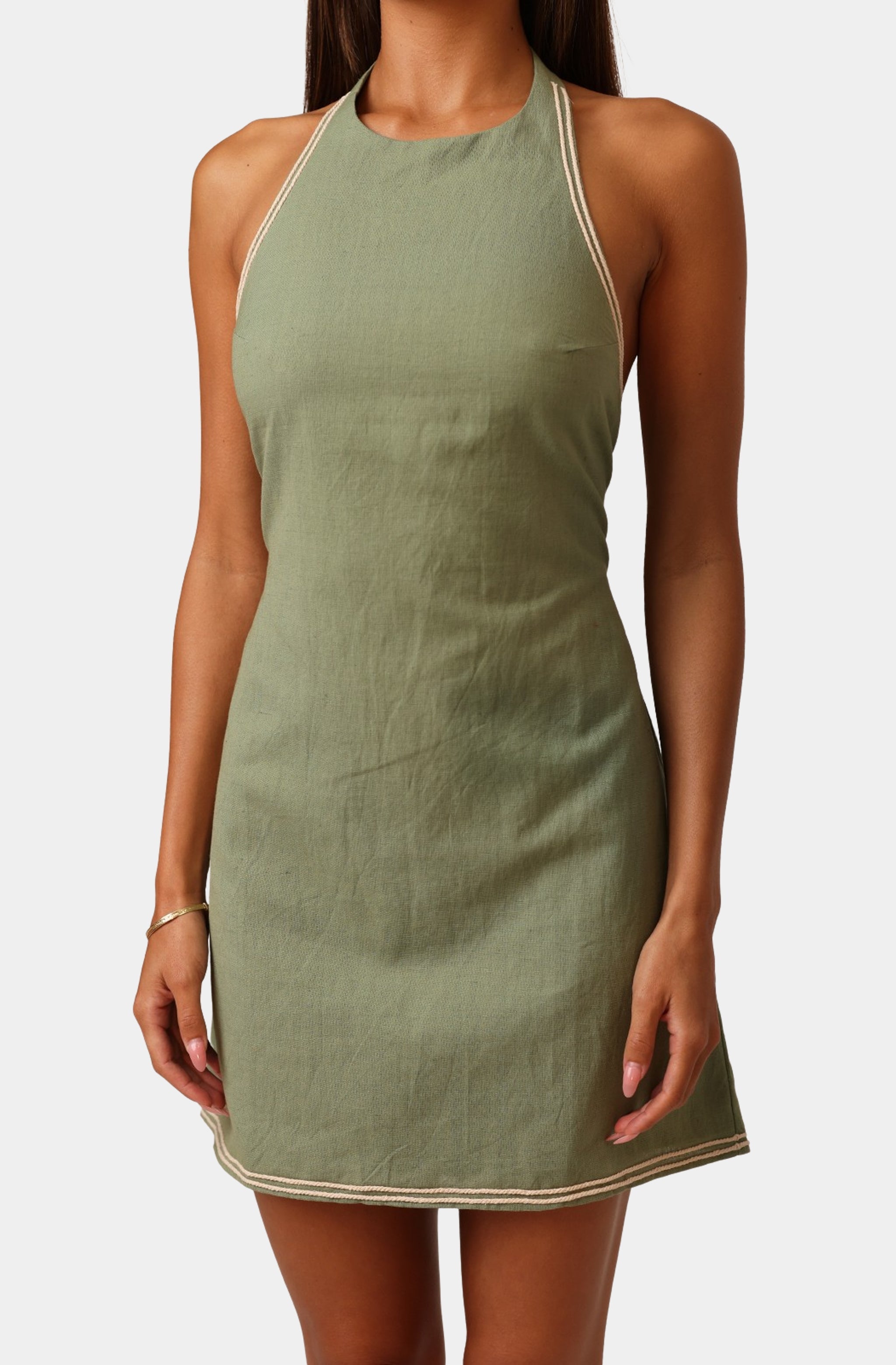 Helena Halter Mini Dress