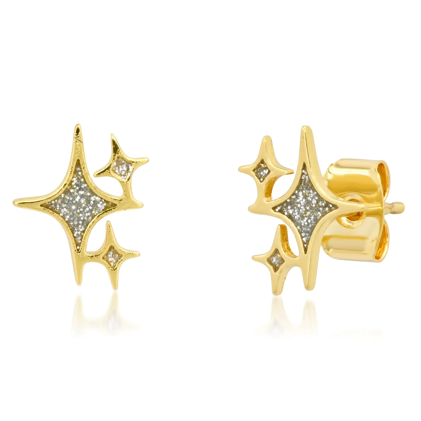 Twinkling Star Studs Earrings