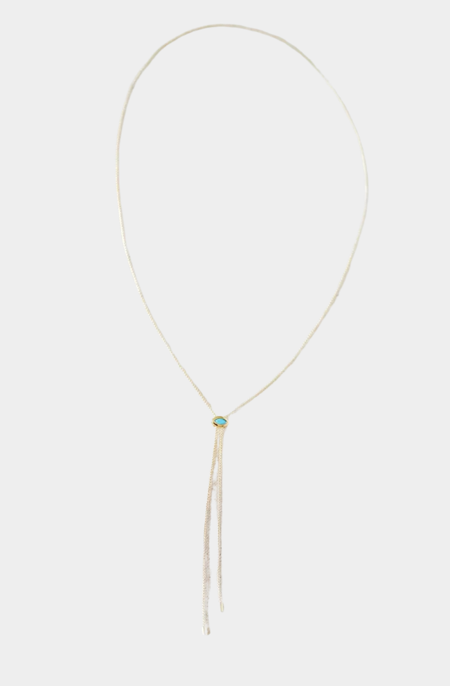 Intuition Turquoise Lariat