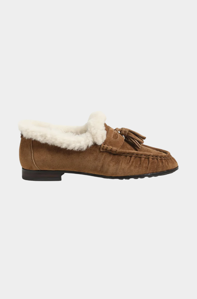 Lana Fur Tassel Loafer