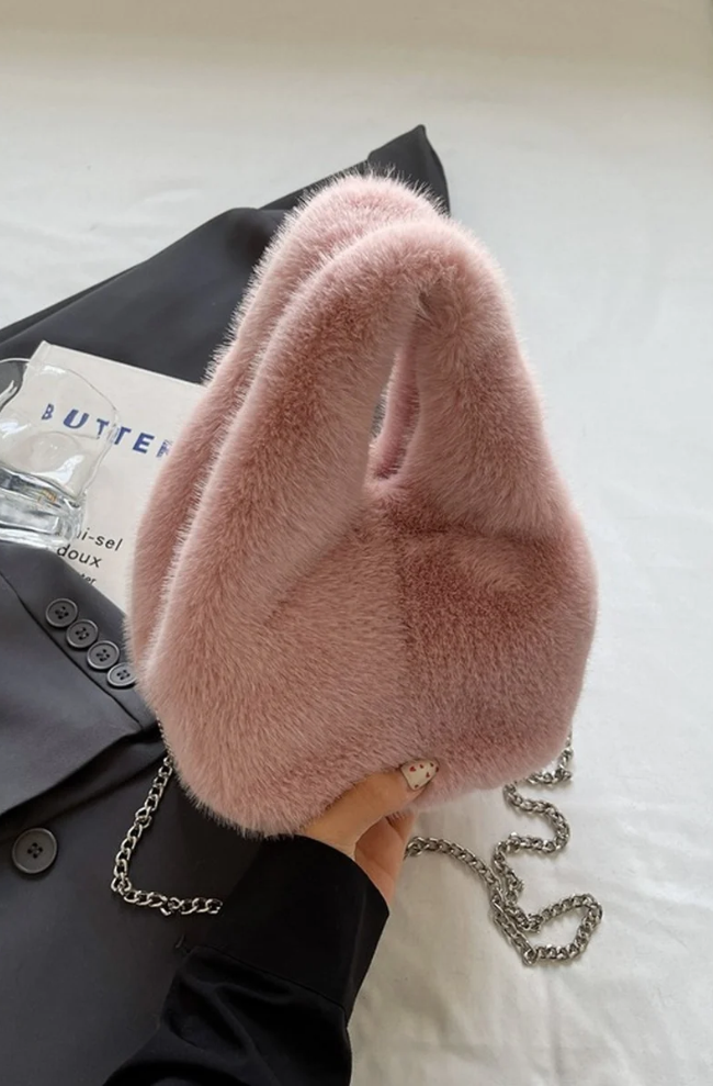 Plush Handbag